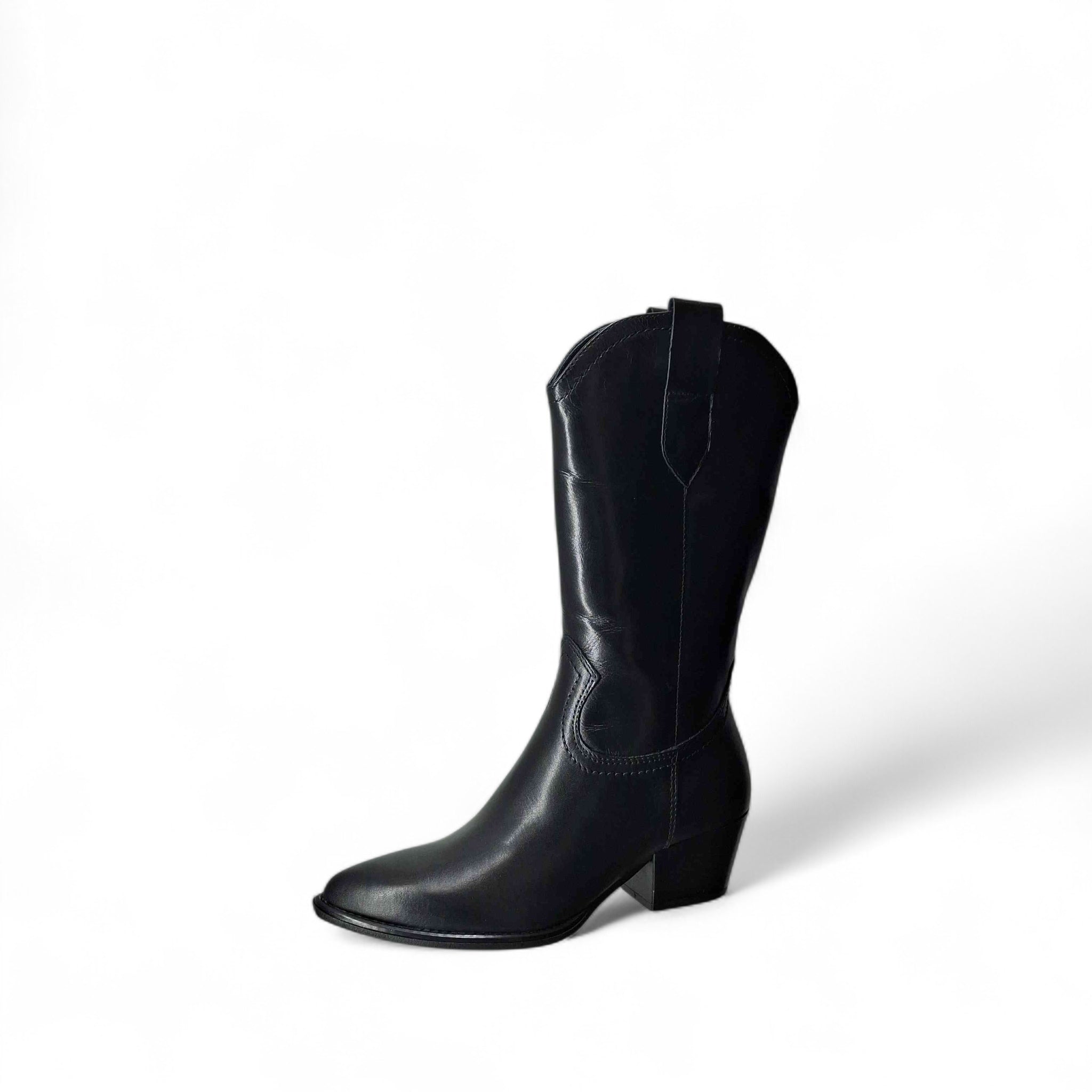 Kammi Stivali con Tacco Briseide da Donna – Nero