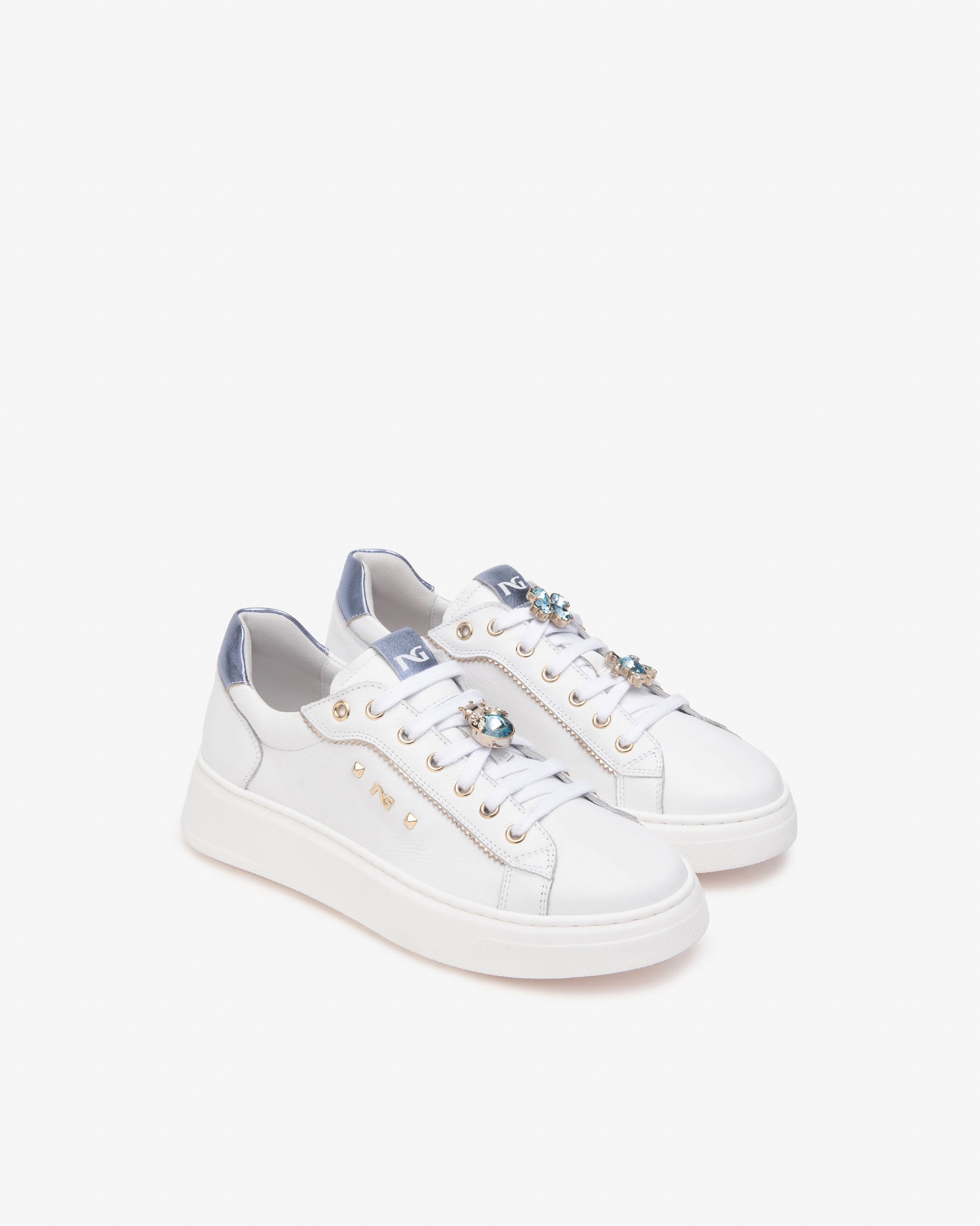 Nero Giardini Sneakers Basse da Donna – Bianco - E513060D BIANCO