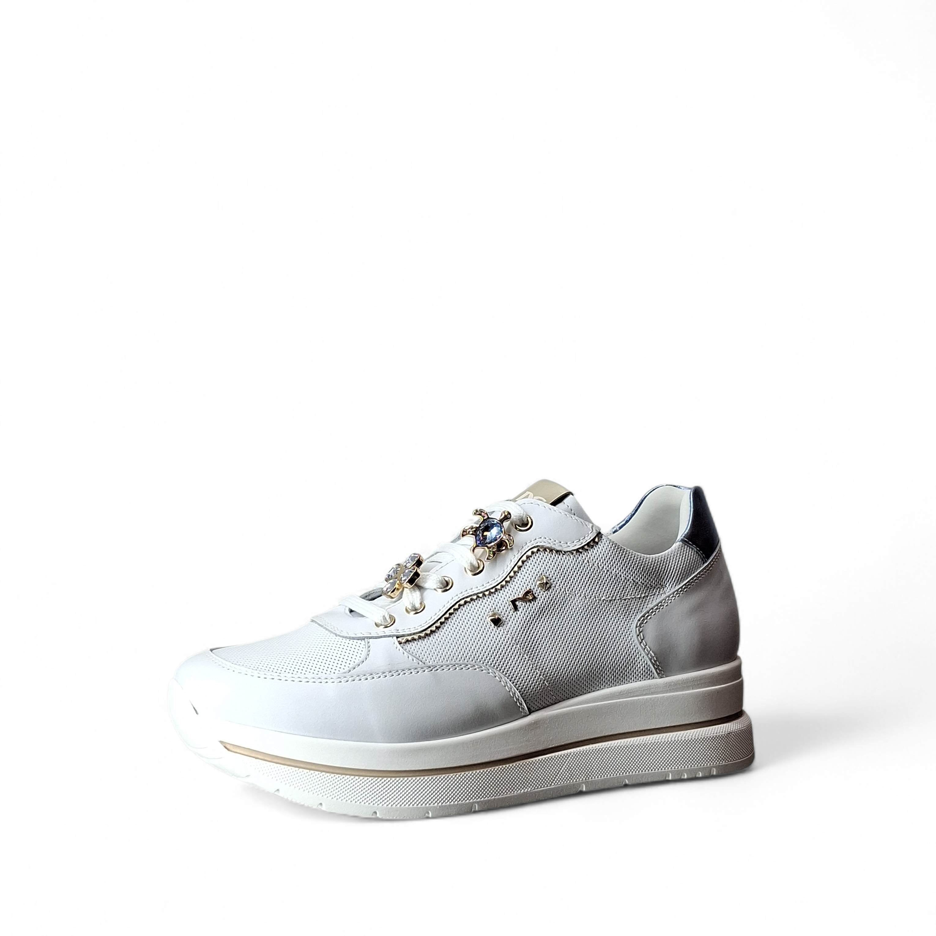 Nero Giardini Sneakers Basse Nadine da Donna – Bianco