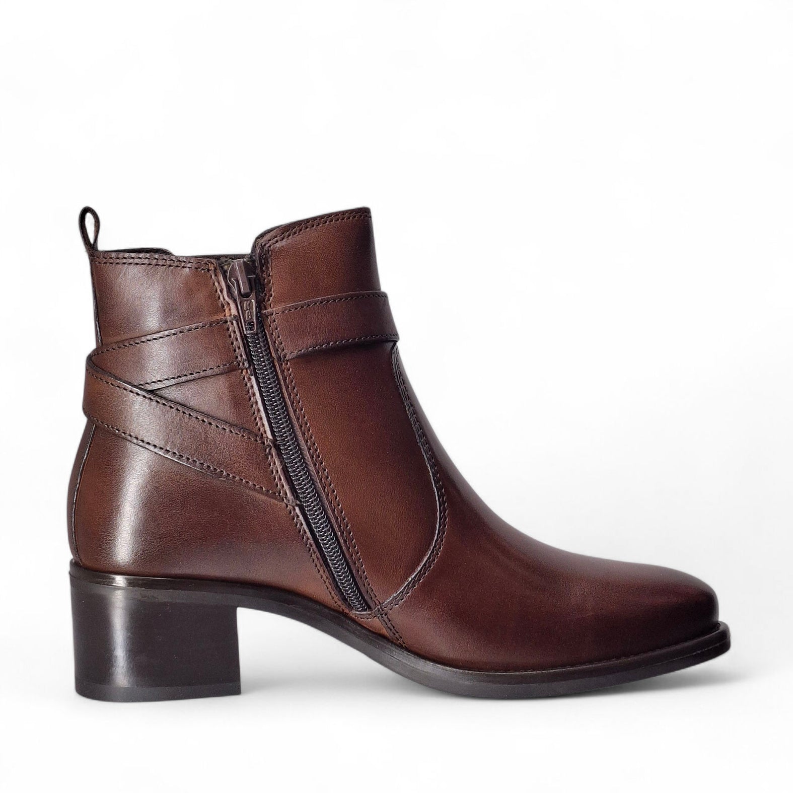 Kammi Stivaletti con Tacco da Donna – Marrone