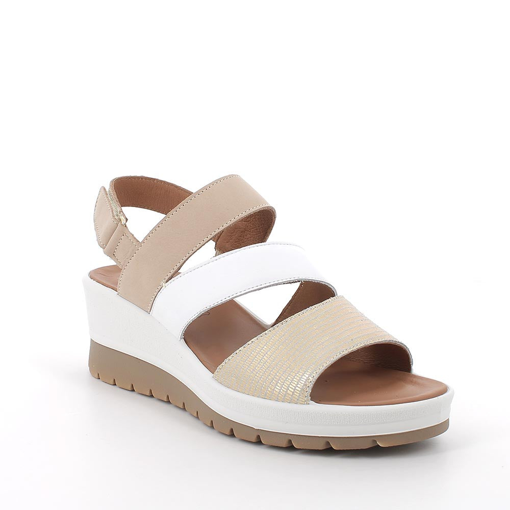 Igi&Co Sandali con Zeppa da Donna – Argento