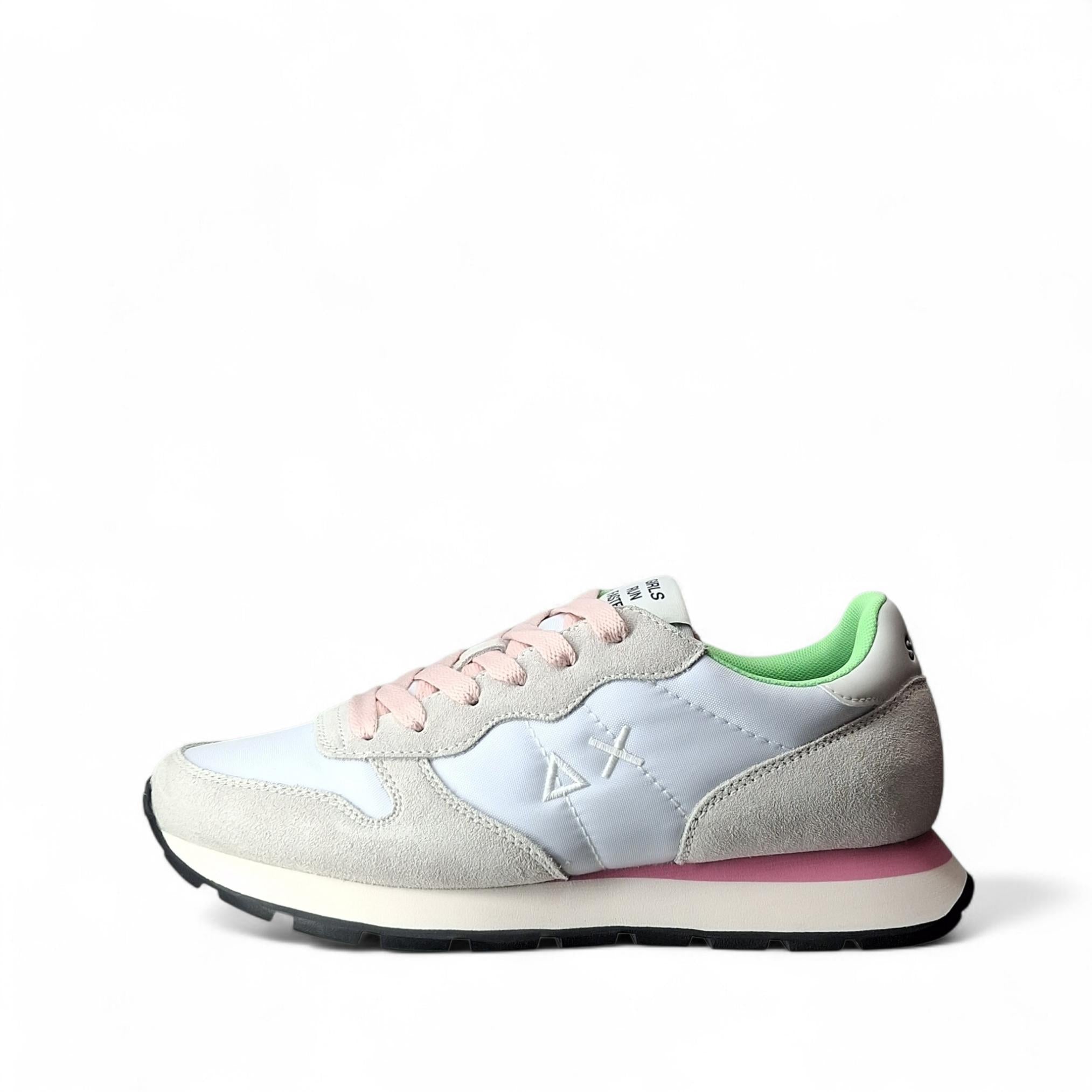 Sun68 Ally Solid Sneakers Basse da Donna – Bianco - BZ36201 BIANCO