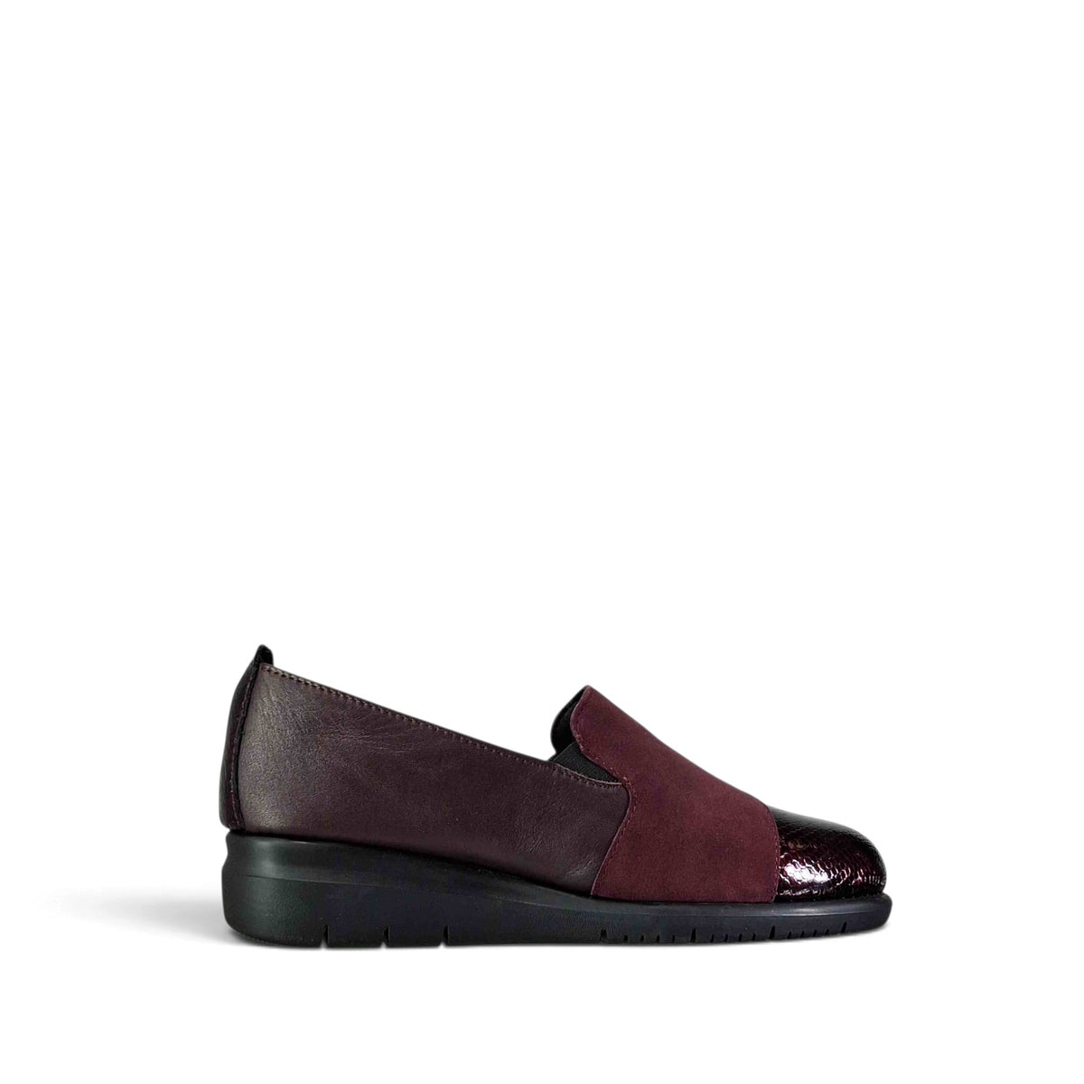 Grunland Rysa Scarpe Basse Senza Stringhe da Donna – SC632925RYSA BORDO