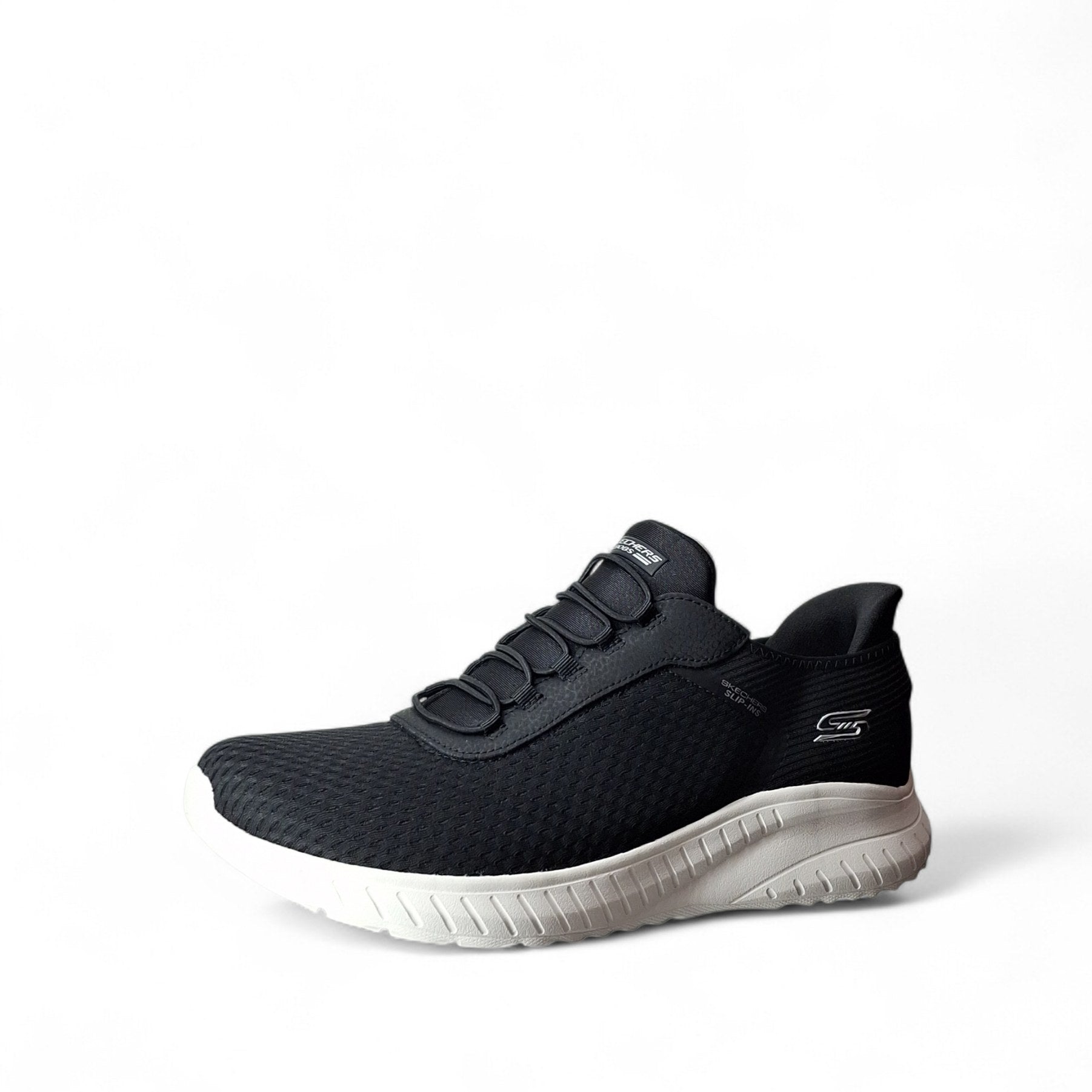 Skechers Bobs Squad Sportive Casual Non Stringate da Donna – 117504 BLK