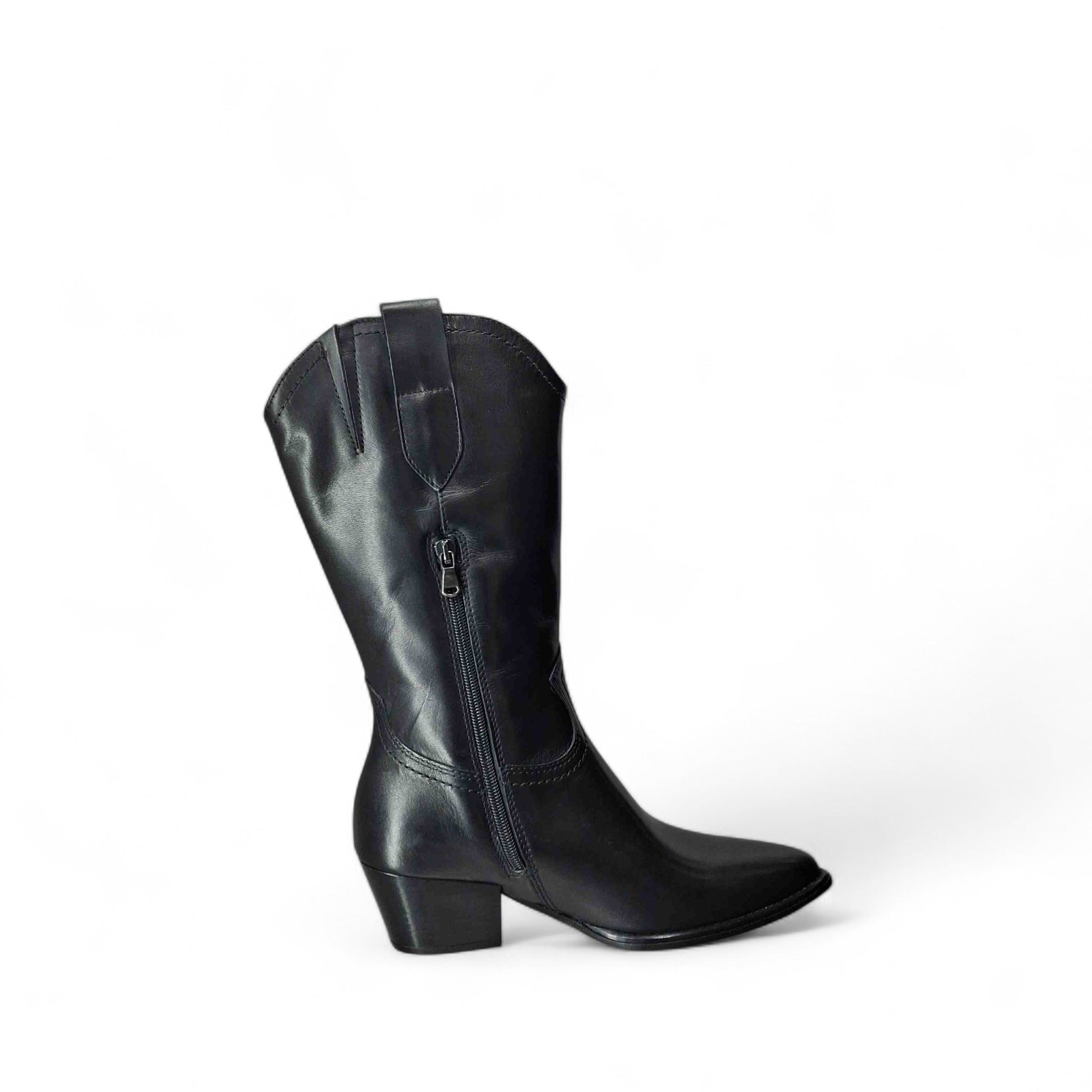 Kammi Stivali con Tacco Briseide da Donna – Nero