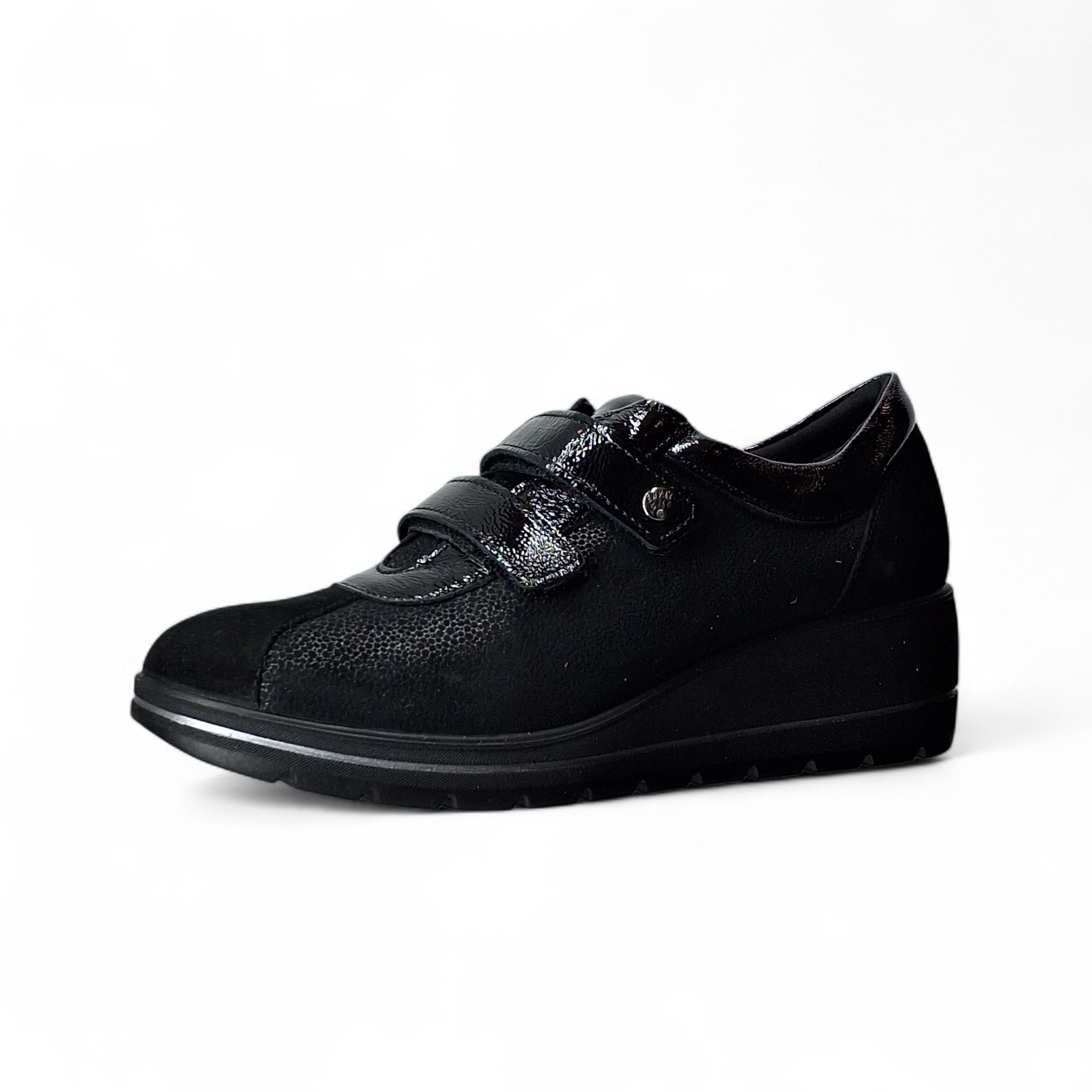 Enval Scarpe Basse Senza Stringhe da Donna – Nero