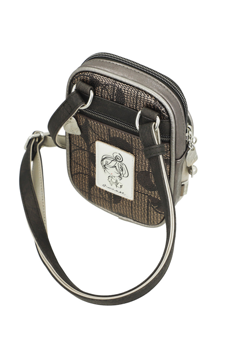Anekke Mini Bolso Bandolera . da Donna – Grigio - 42813-907