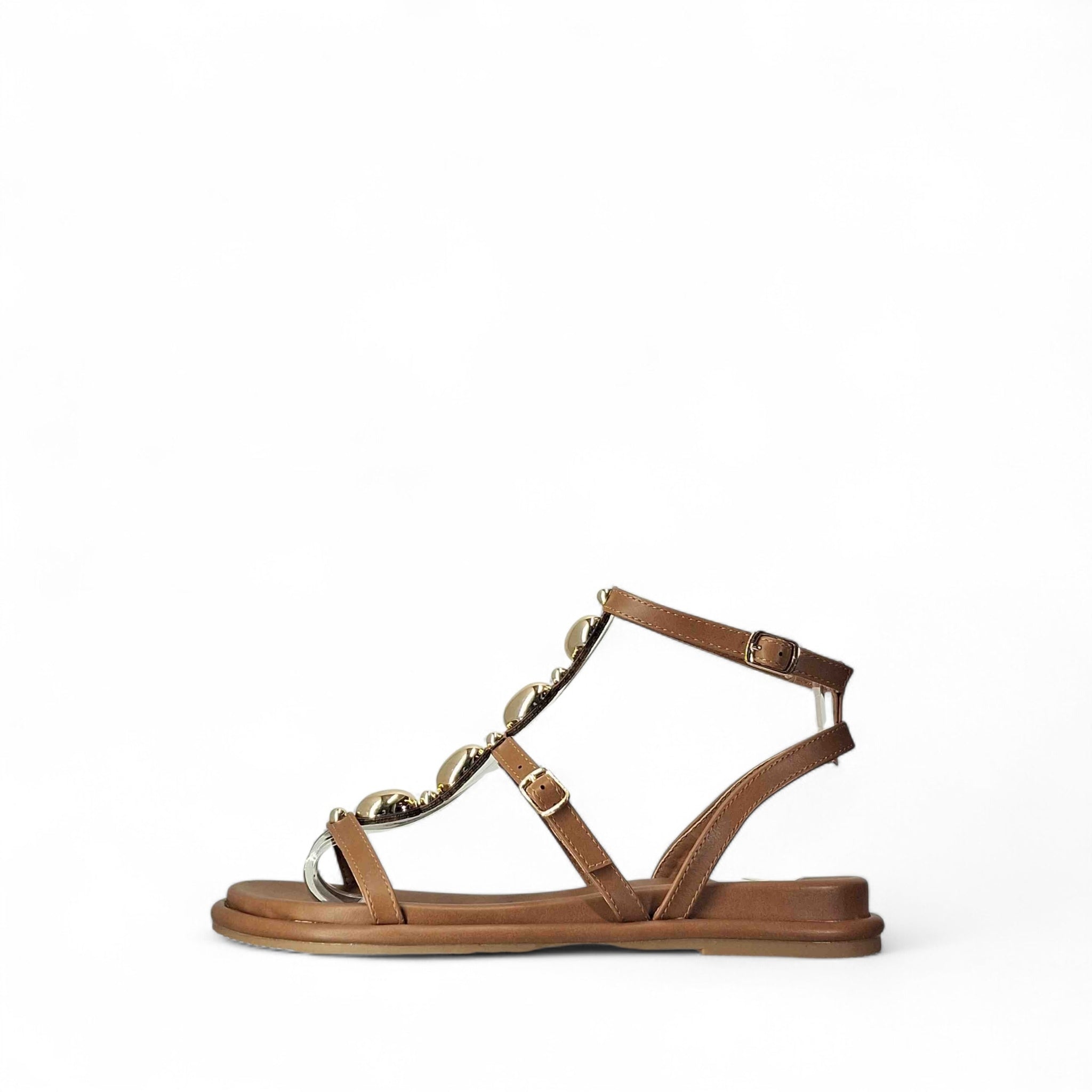 Kammi Rosita Sandali Bassi da Donna – Marrone - 2328 MARRONE