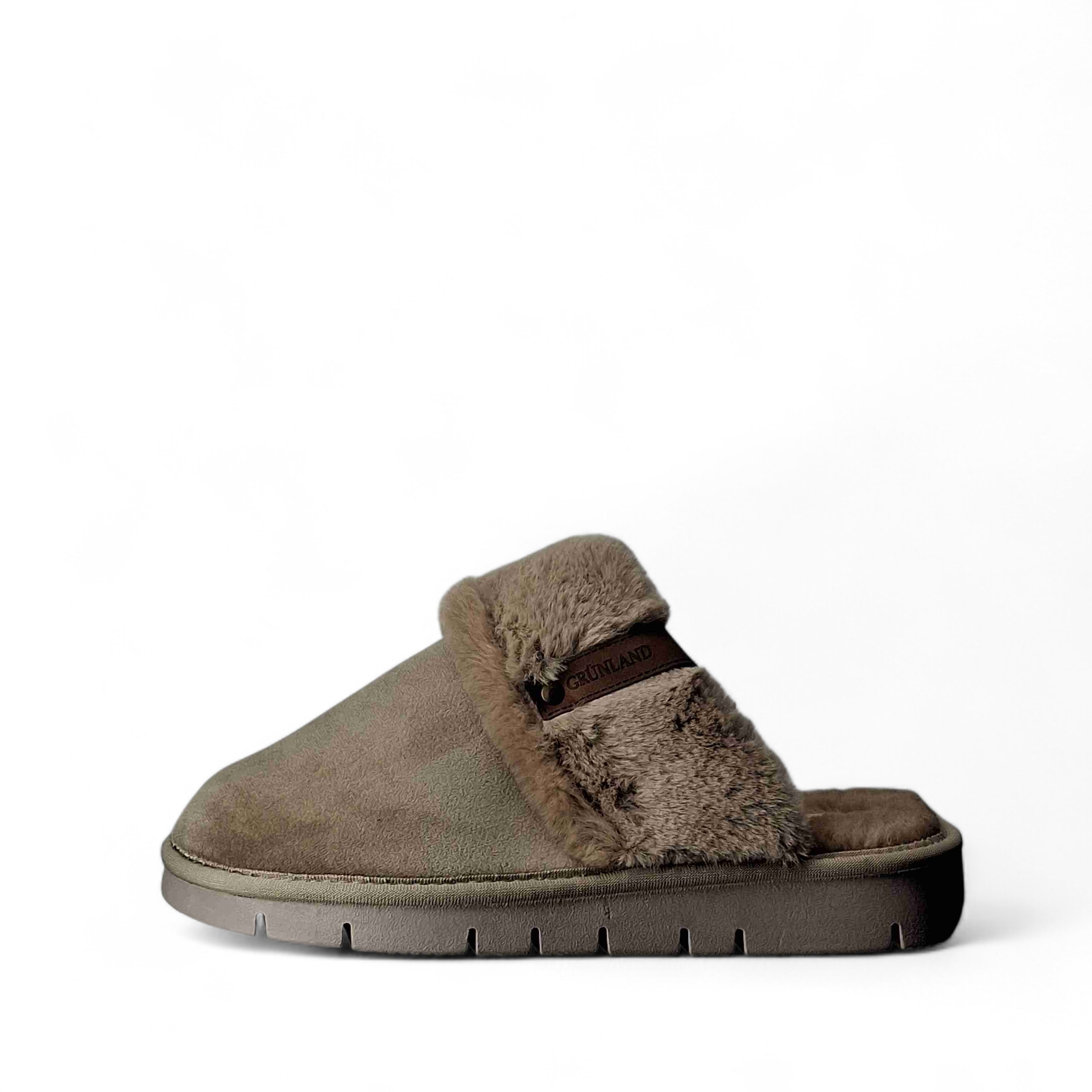 Grunland Pantofole Chiuse Ci da Donna – Beige