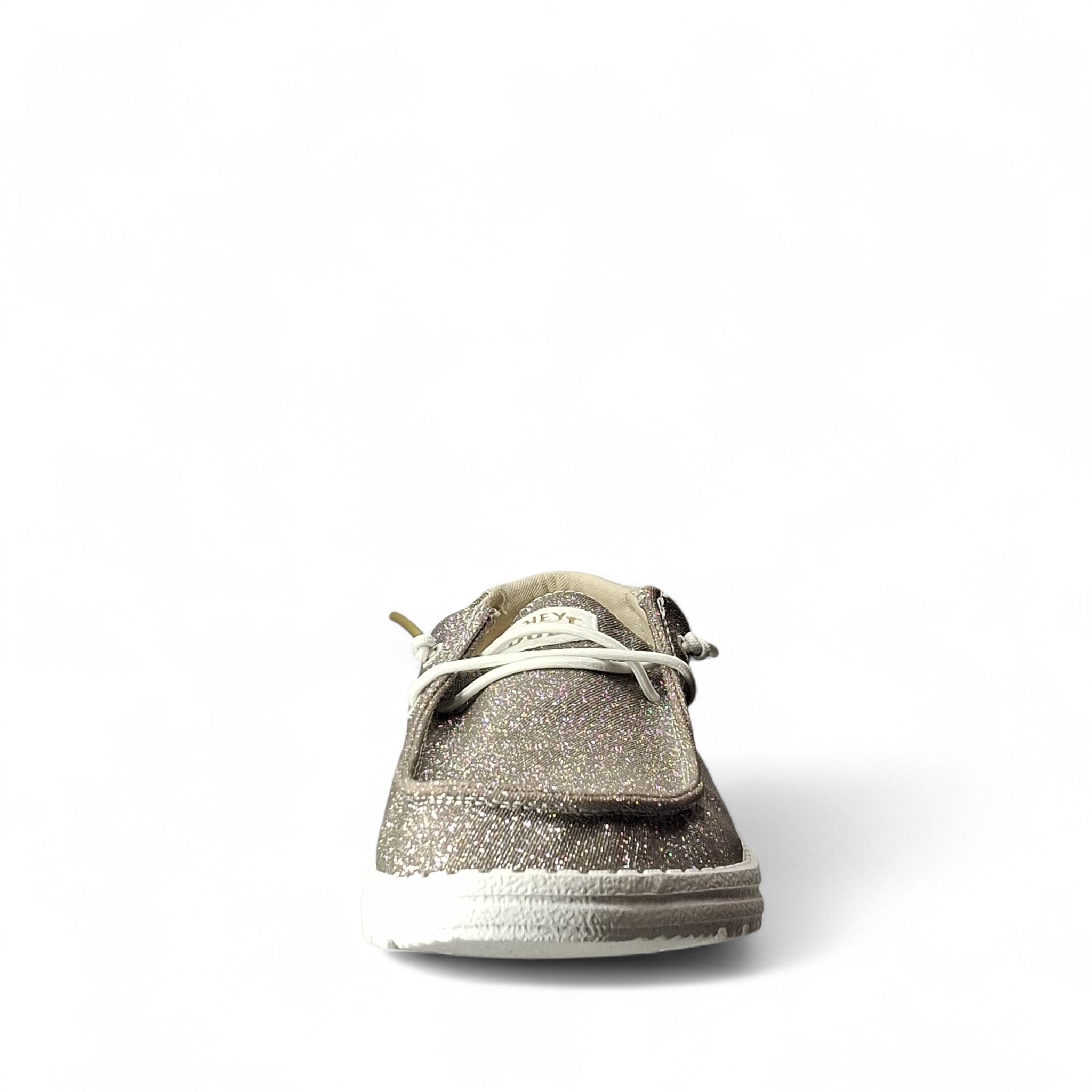 Dude Wendy Metallic Sparkle Scarpe Basse Senza Stringhe da Donna – 41082 GOLD