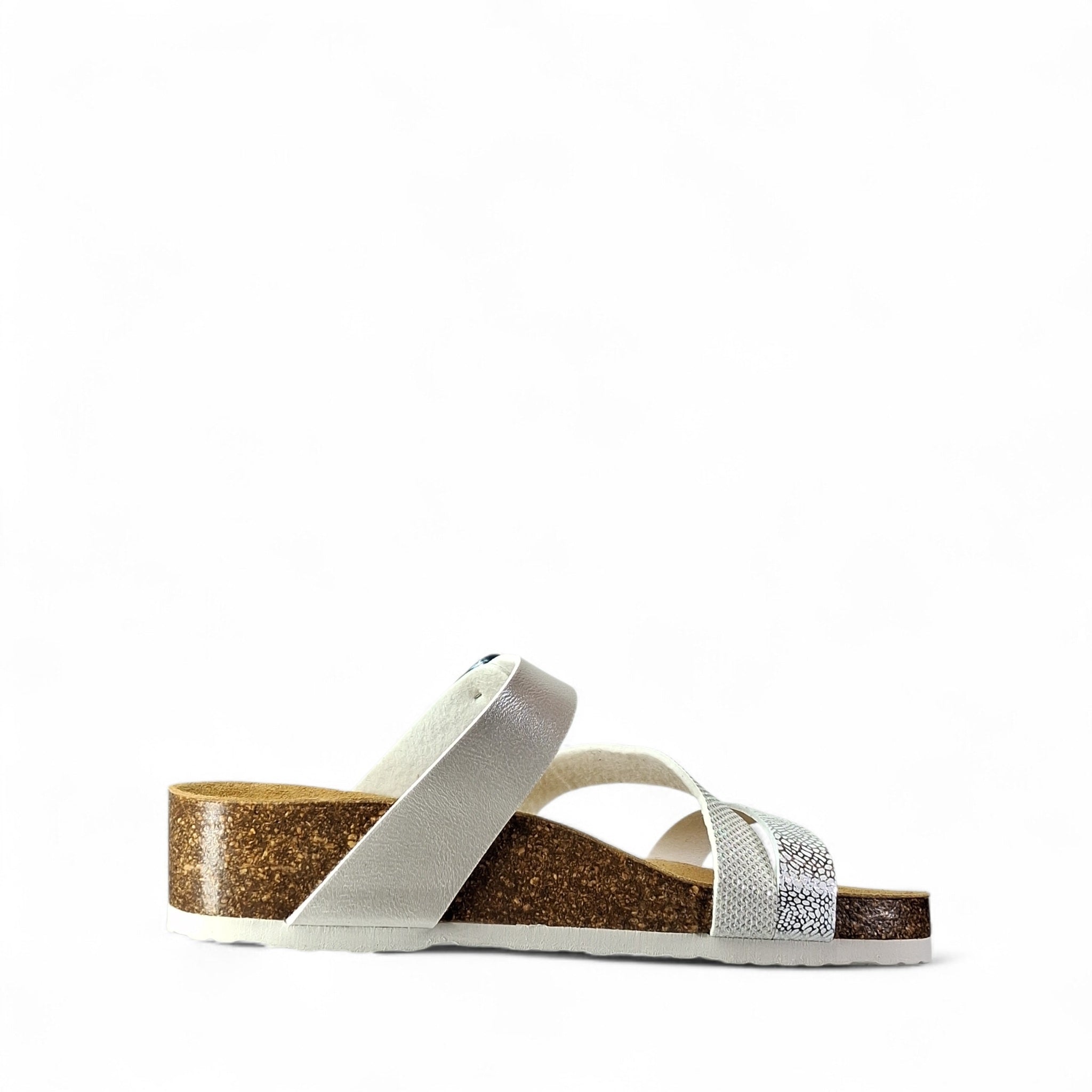 Dorea Natural Ciabatte Basse da Donna – Bianco - CN345B