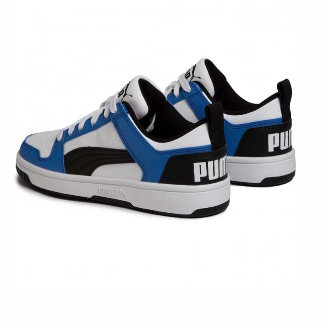 Puma Puma Rebound Layup Lo Sl Jr Basse Unisex – Bianco - 370490-21