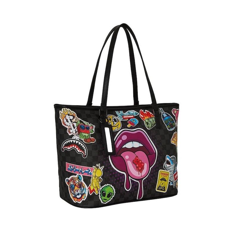 Sprayground Lips smack down tote Zaini streetwear da Unisex – 910T7890NSZ
