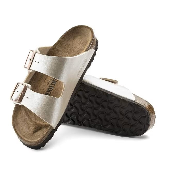 Birkenstock Arizona Calz S Ciabatte Basse Unisex – Bianco - ARIZONA1009921