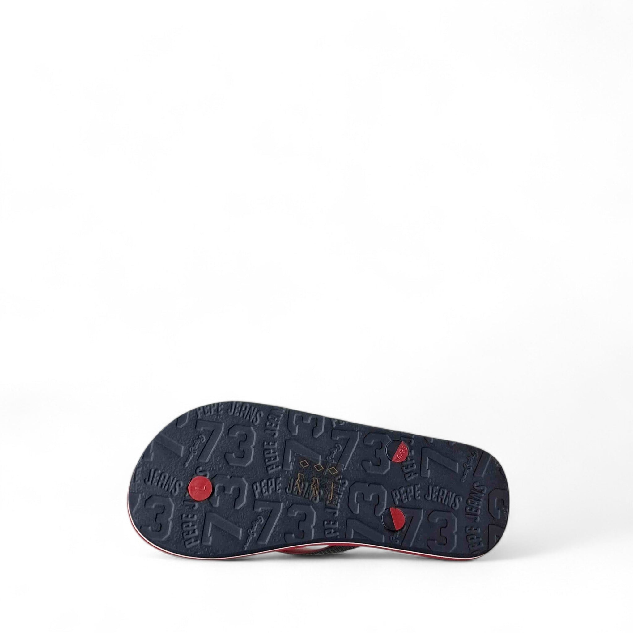 Pepe Jeans Dorset Flag Ciabatte in Gomma da Donna – Rosso - PBS700003 595