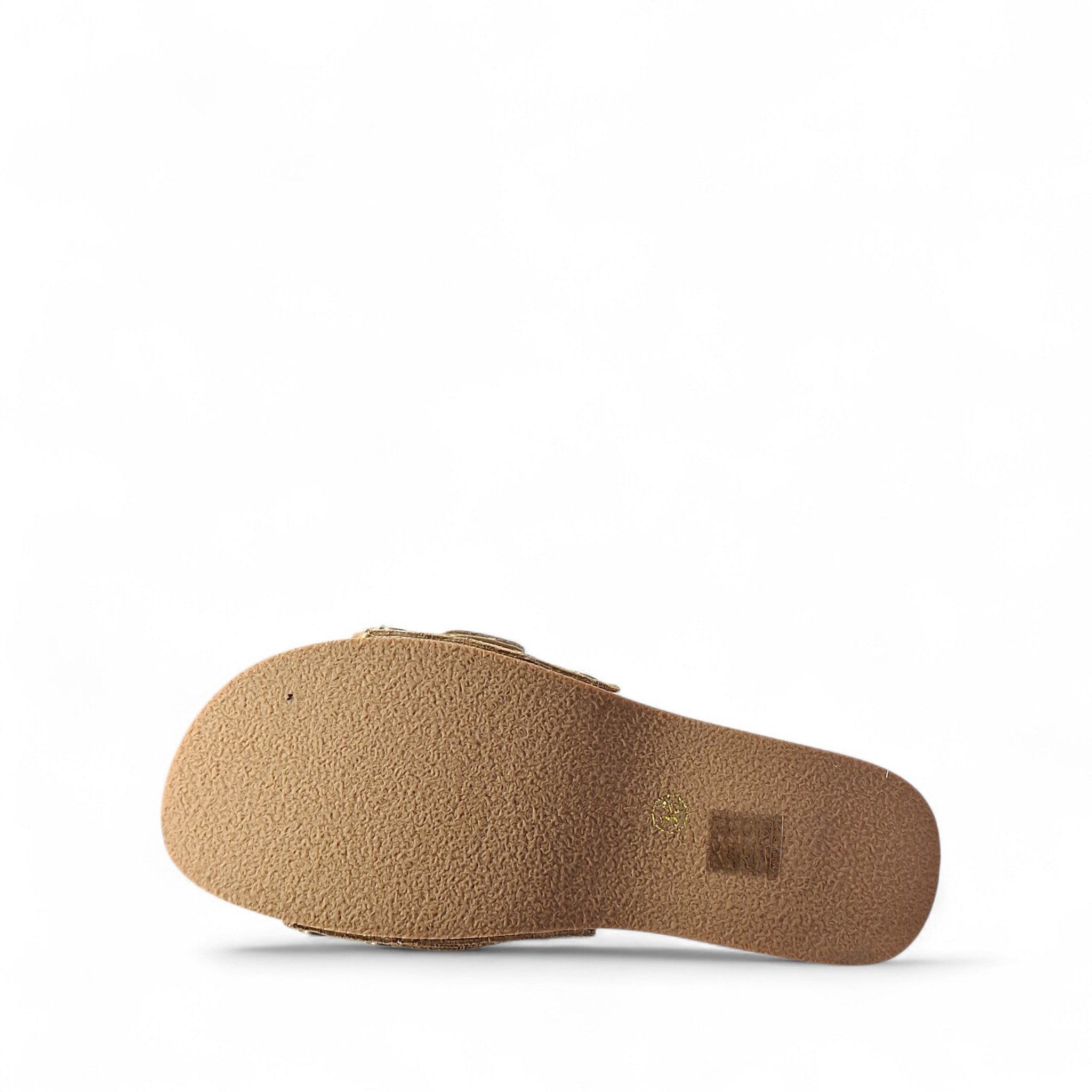 Colors of California Cow Suede Clog Ciabatte Basse da Donna – Cuoio - HC BAYL05