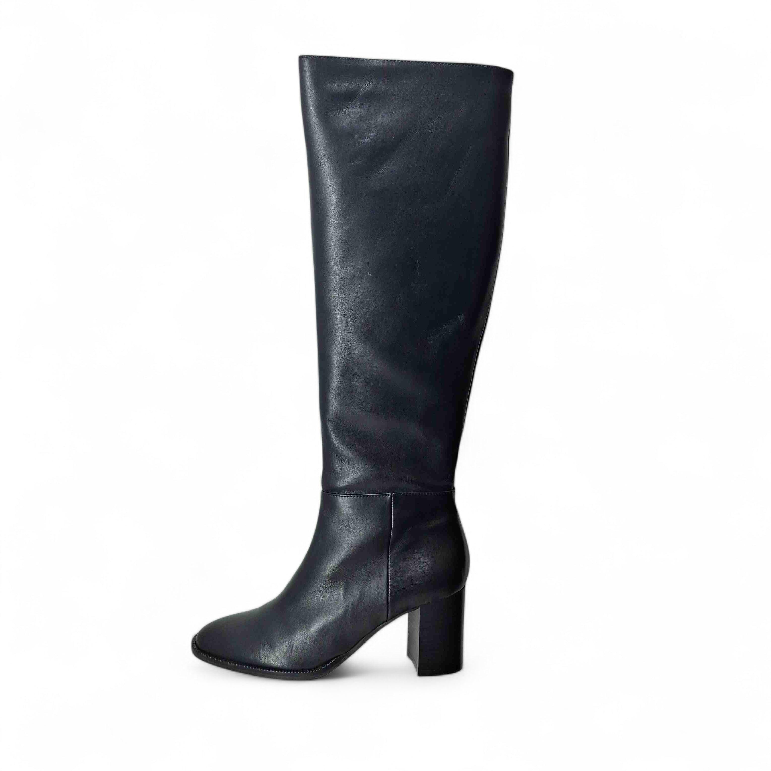 InScarpa Stivaletti con Tacco Stivale da Donna – Nero