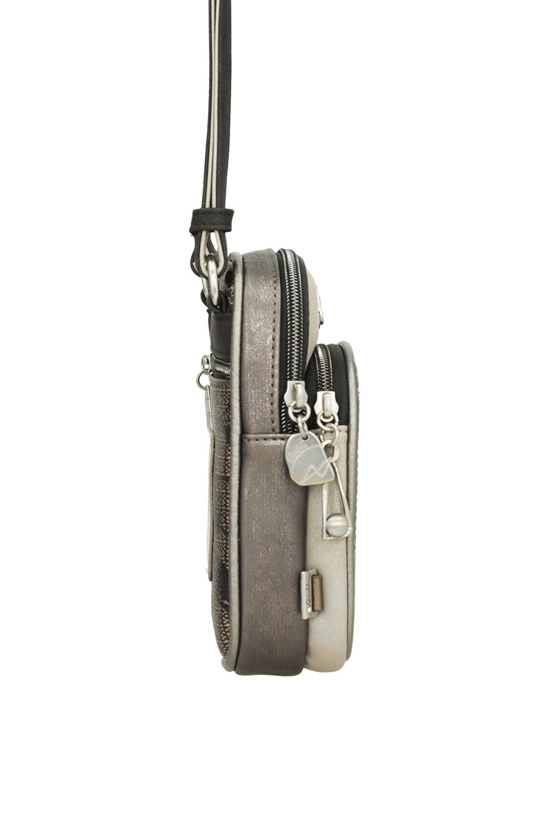 Anekke Mini Bolso Bandolera . da Donna – Grigio - 42813-907
