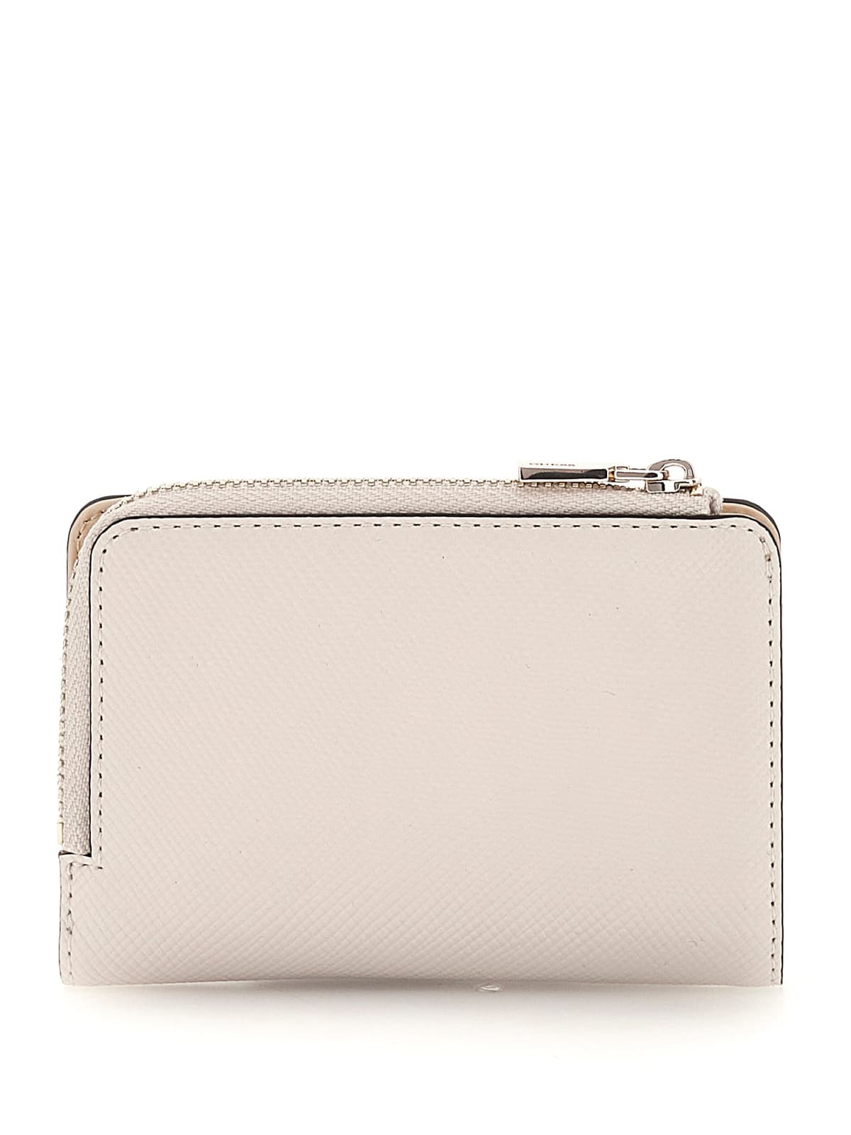 Guess Laurel Slg Zip Card Case Porta Carte da Donna – Osso - SWZG8500156 BO
