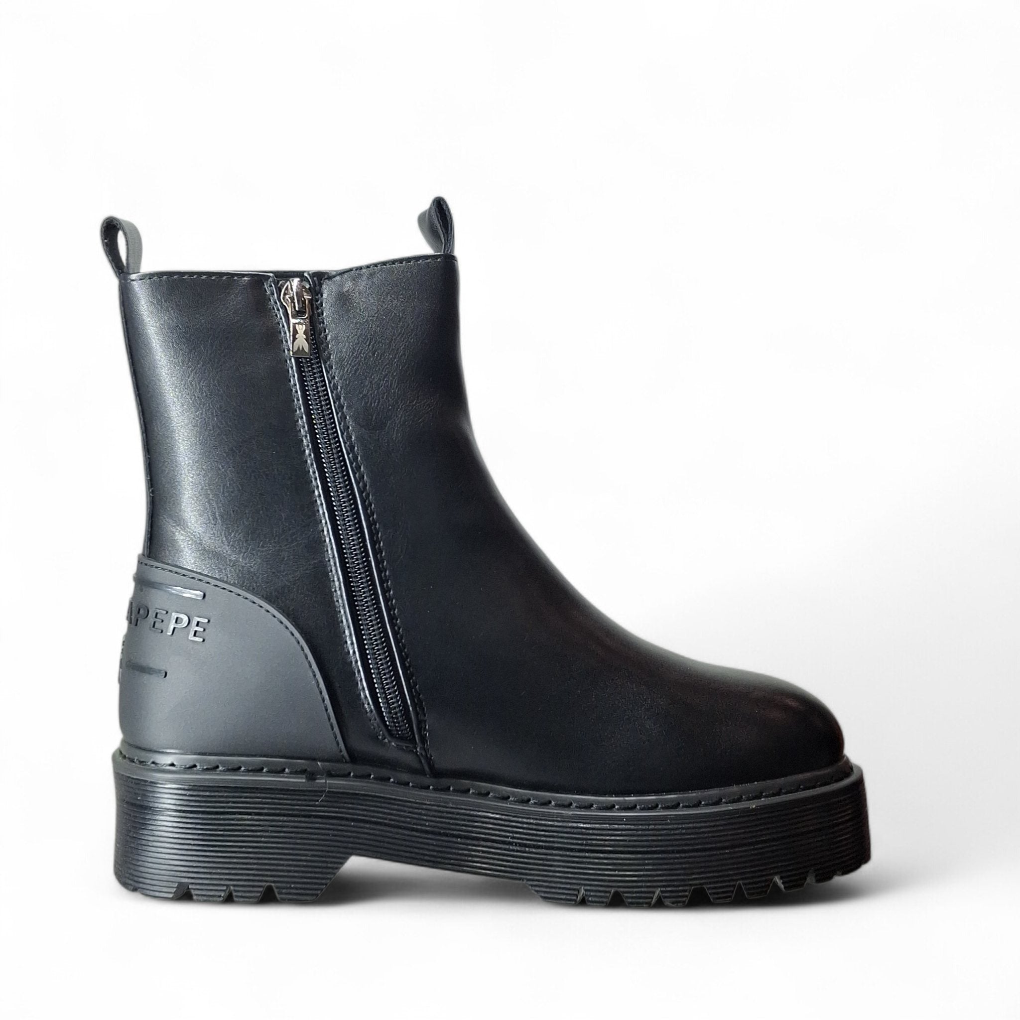 Patrizia Pepe Pandora Stivaletti senza stringhe da Donna – Nero