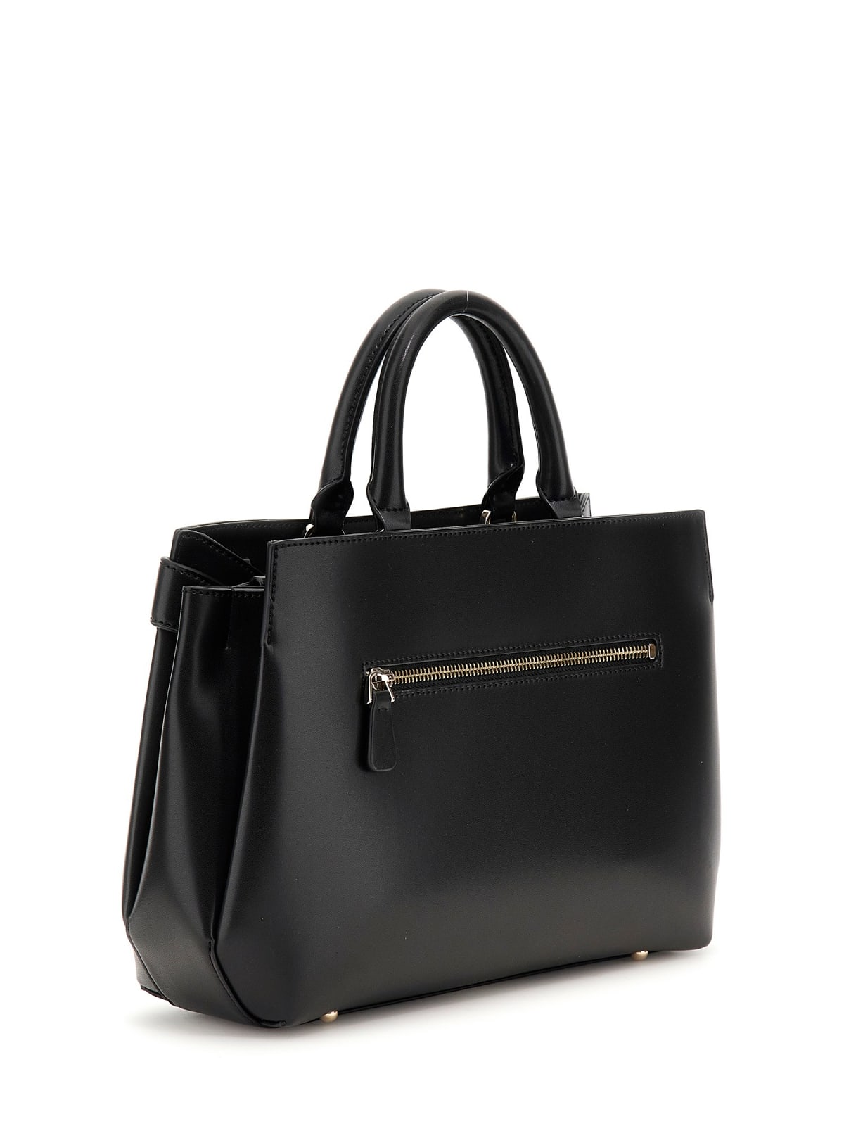 Guess Shopping Strutturate Lorelei Girlfriend Satchel da Donna – Nero