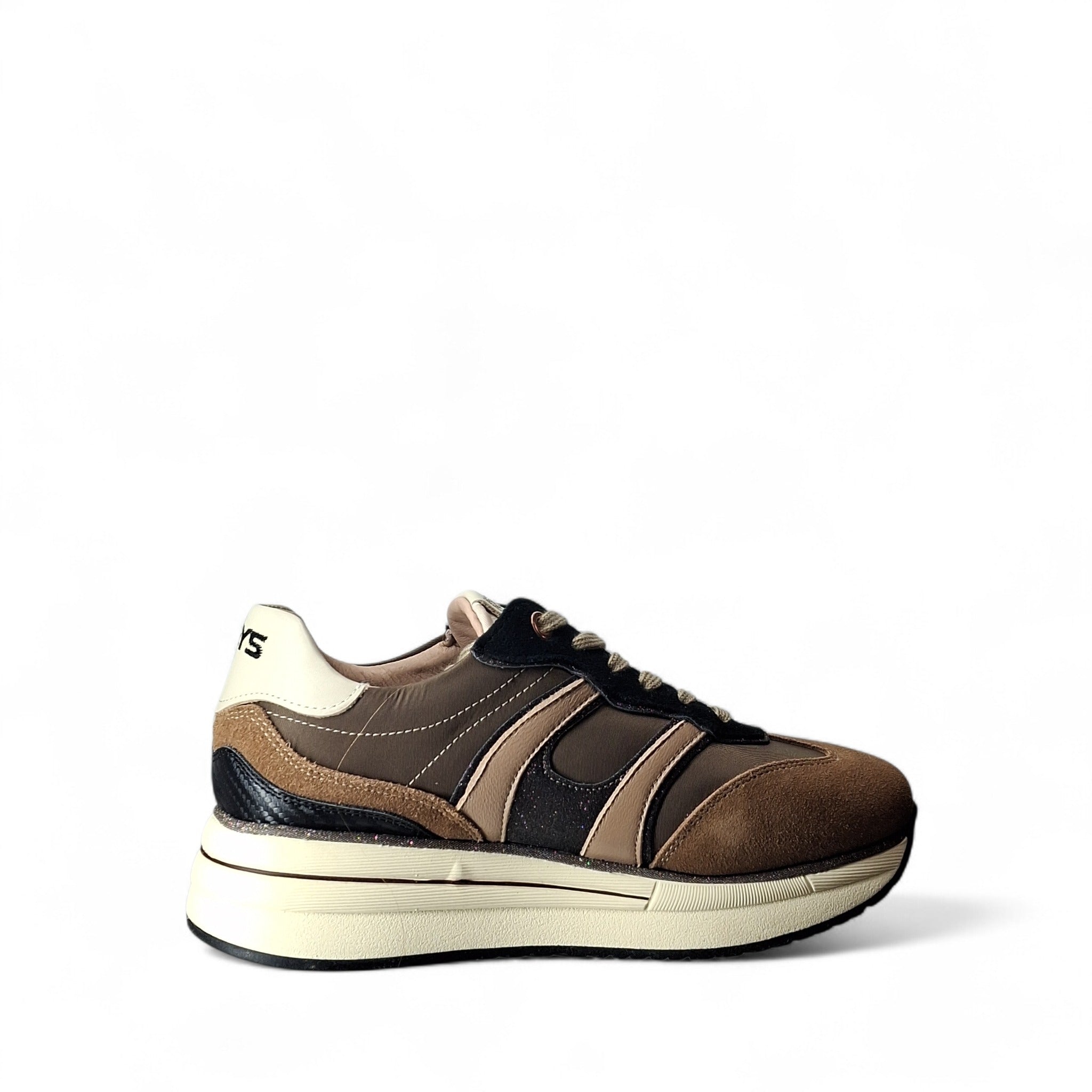 Keys Sneakers Basse da Donna – Marrone - K-11290