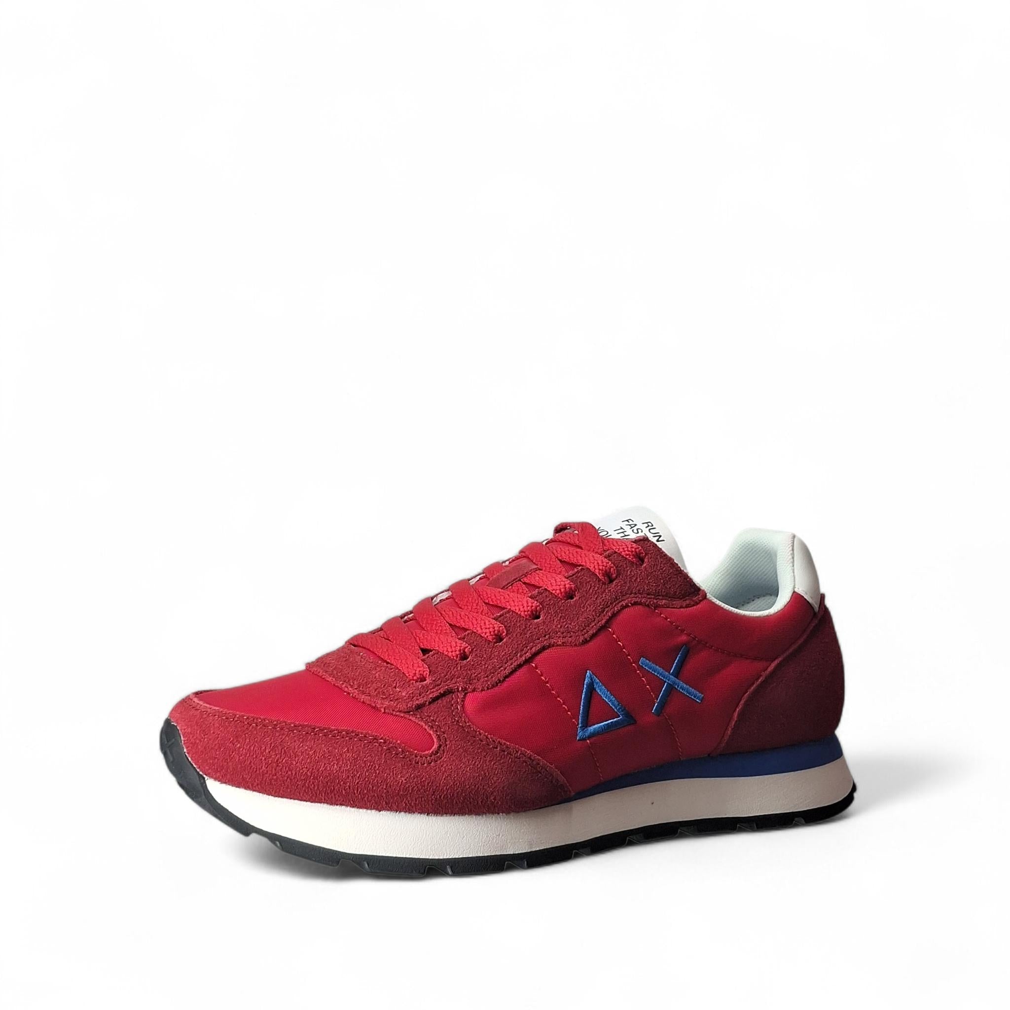 Sun68 Tom Solid Sneakers Basse da Uomo – Rosso - BZ36101 ROSSO