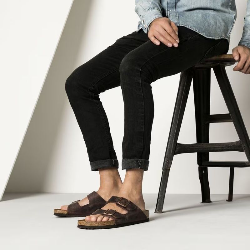 Birkenstock Arizona Calz N Ciabatte Basse Unisex – Habana - ARIZONA052531