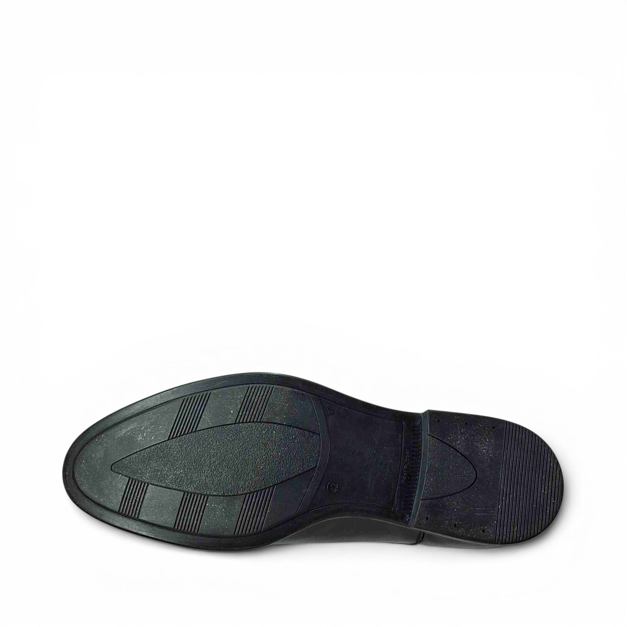 Exton Giovanni Scarpe eleganti stringate da Uomo – 1391 NERO