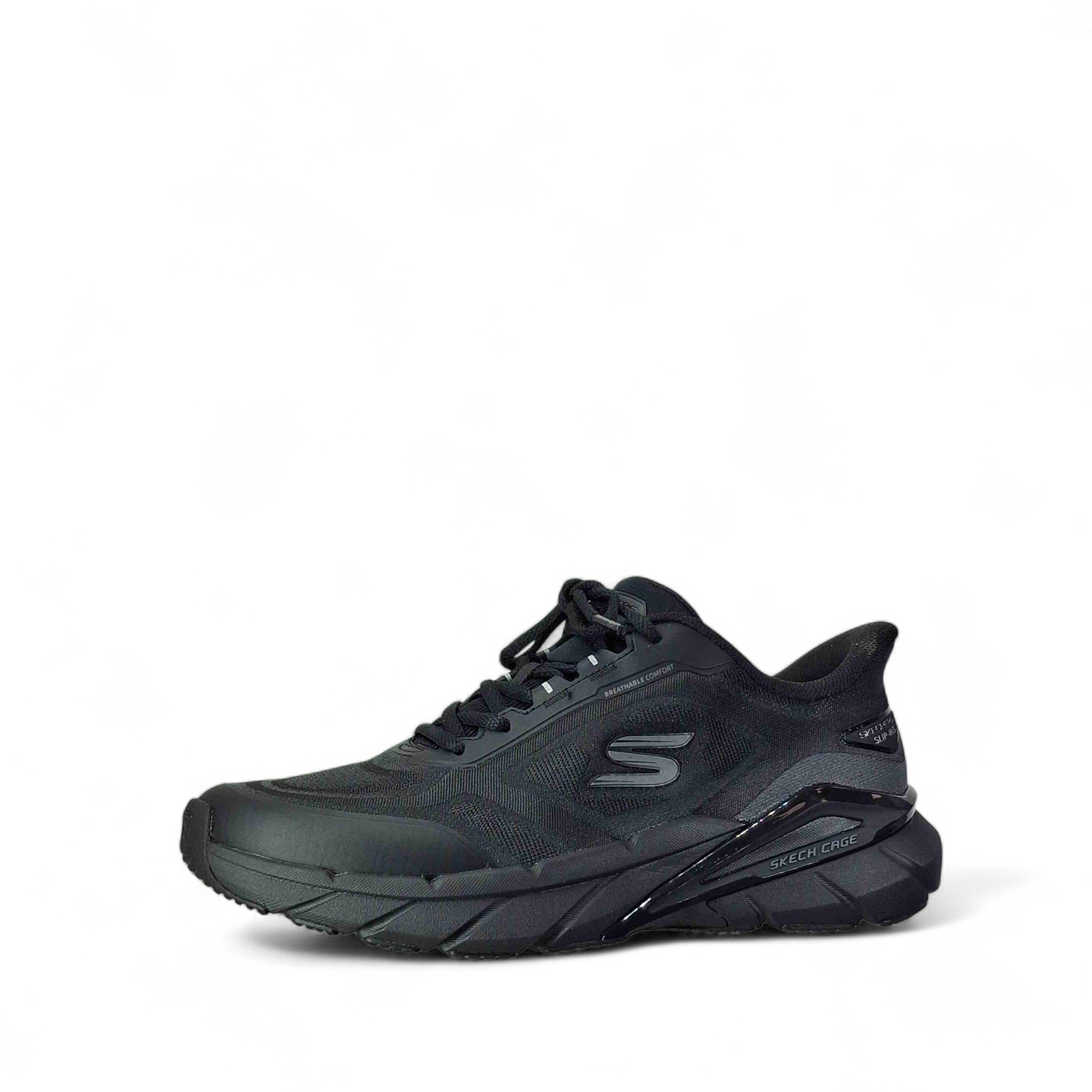 Skechers Skech Cage Sportive Casual Non Stringate da Uomo – Nero - 233272 BBK