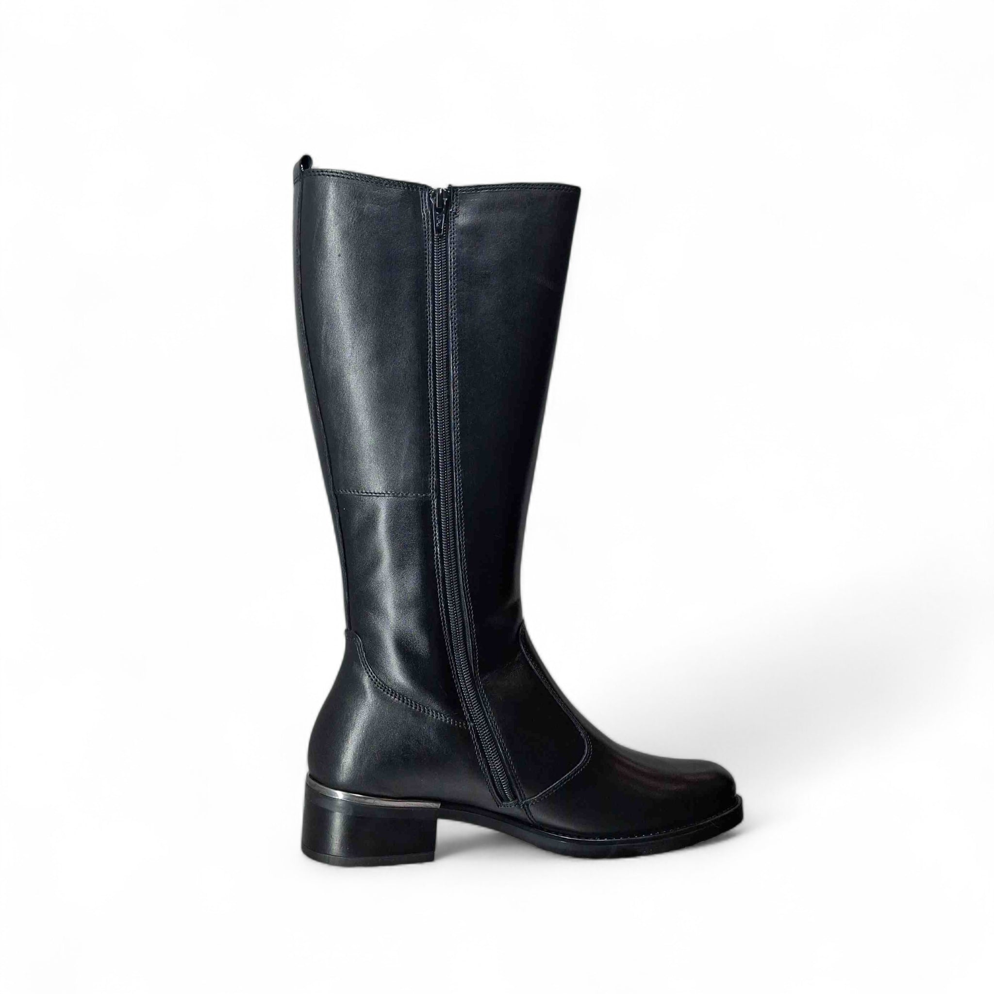 Valleverde Stivali con Tacco da Donna – Nero