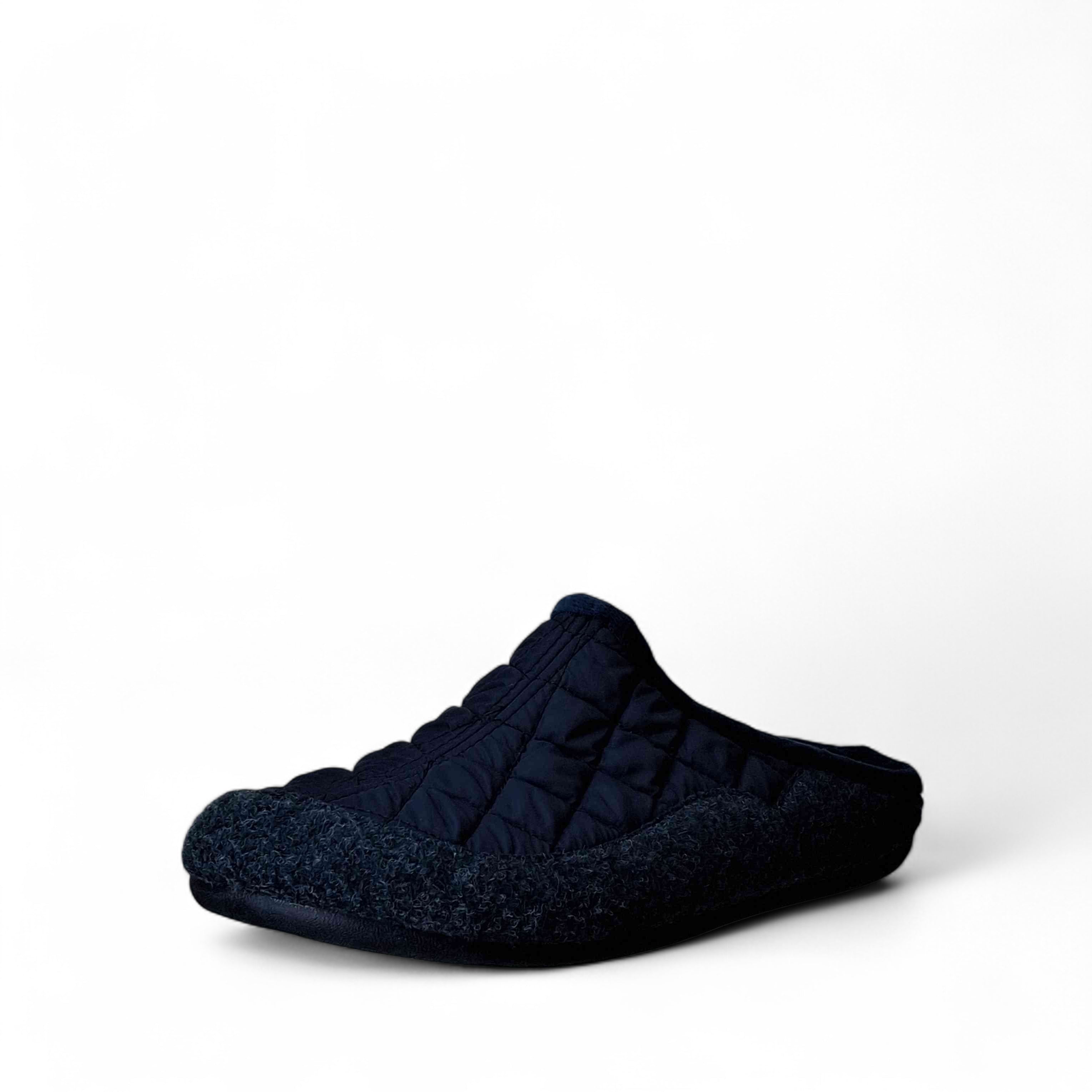 Tratti Di Donna Pantofole Chiuse Tratti da Uomo – Blu