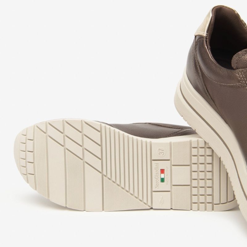 Nero Giardini Sneakers Basse da Donna – Marrone