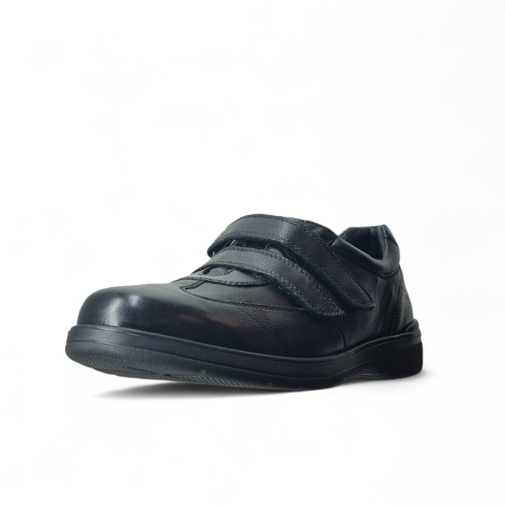 Valleverde Scarpe Basse Senza Stringhe da Uomo – Nero
