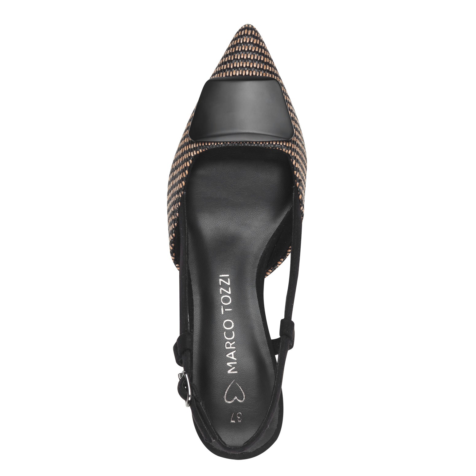 Marco Tozzi Rpet Decolleté da Donna – Nero - 2-29503-44-098