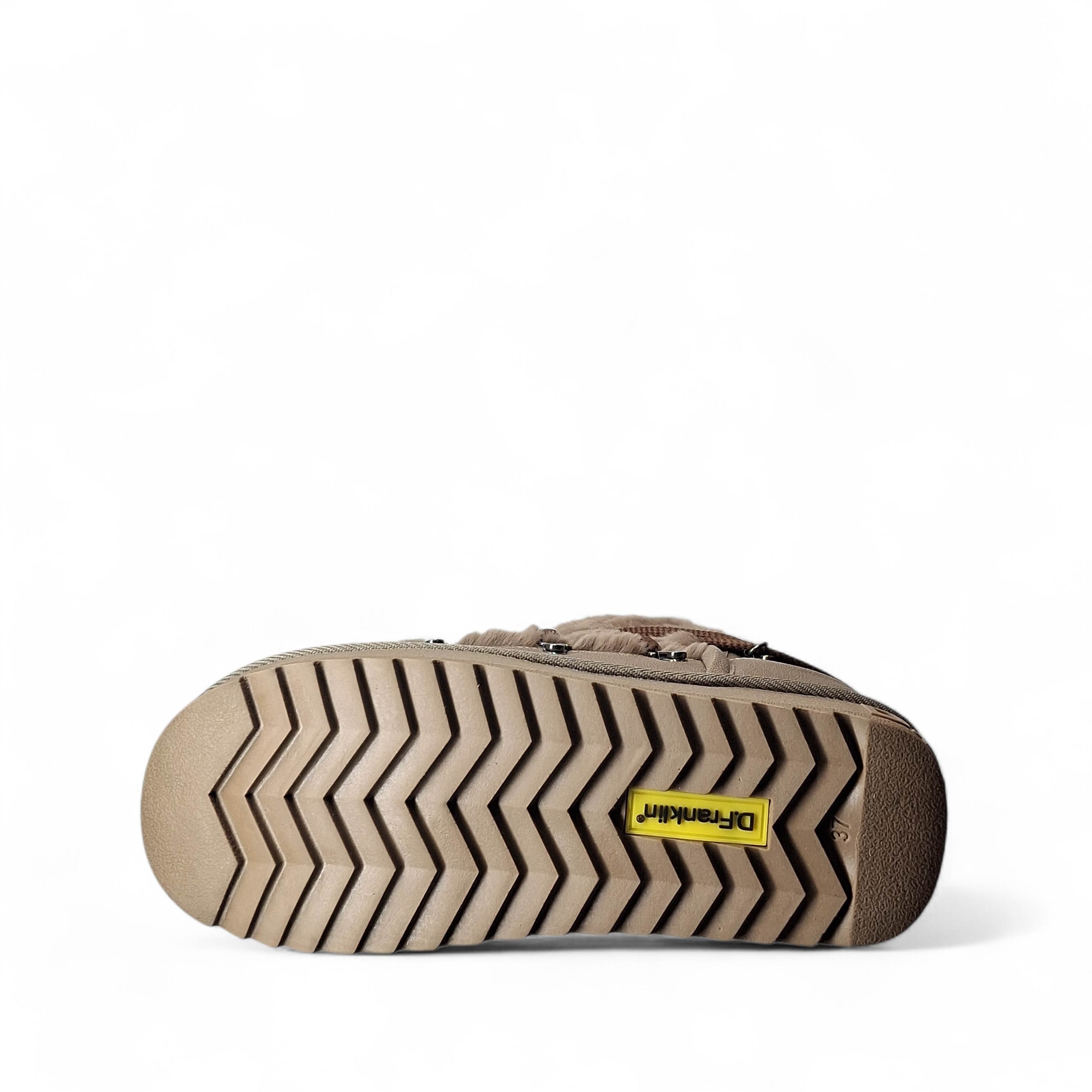 D.Franklin Stivaletti con Pelo da Donna – Marrone