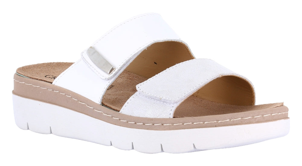 Grunland Ciabatte con Zeppa Ce da Donna – Bianco