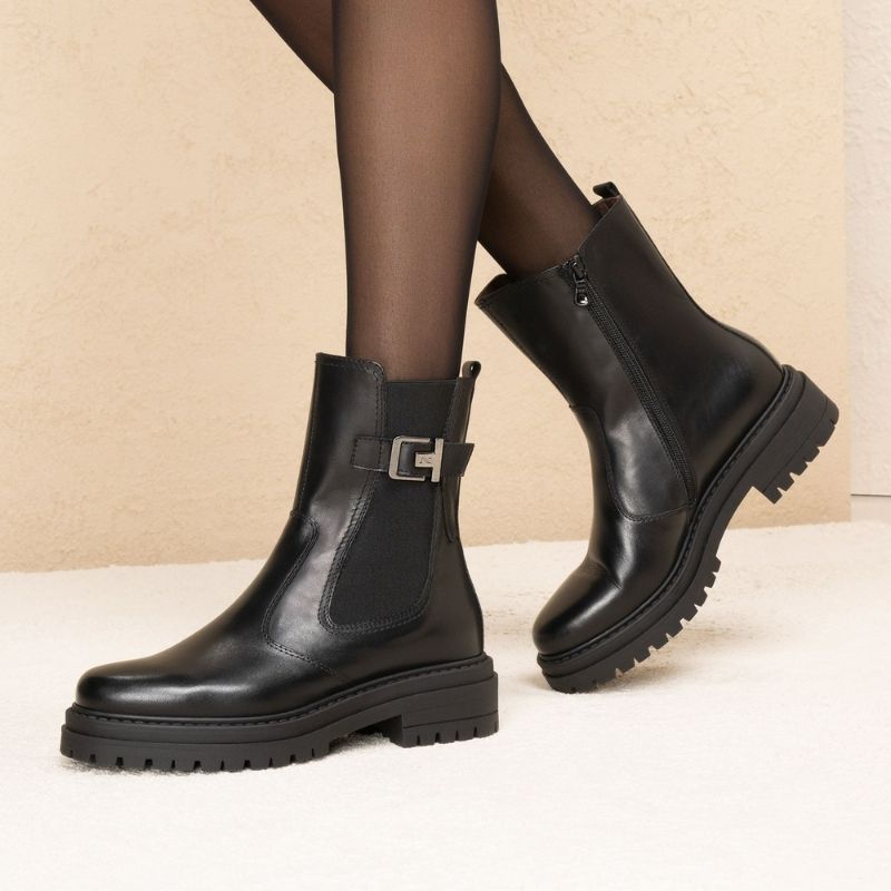 Nero Giardini Stivaletti senza stringhe da Donna – Nero