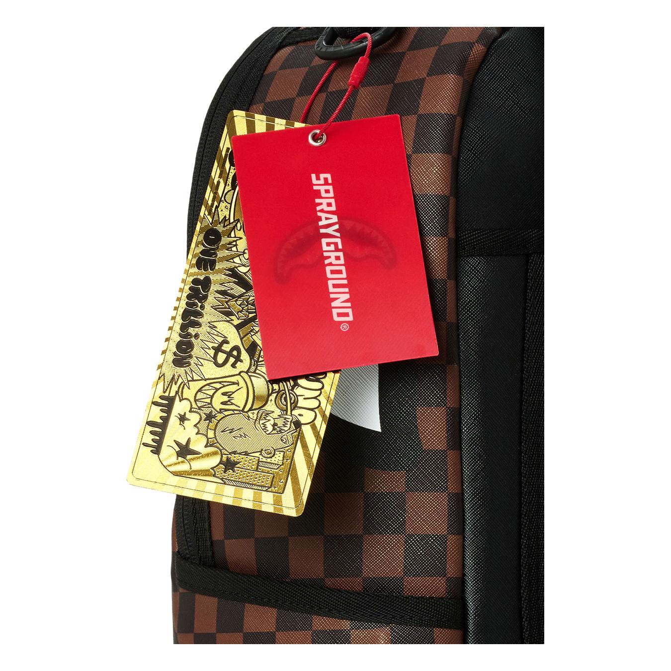 Sprayground Sharks in paris gold drip Zaini streetwear da Uomo – 910B9250NSZ