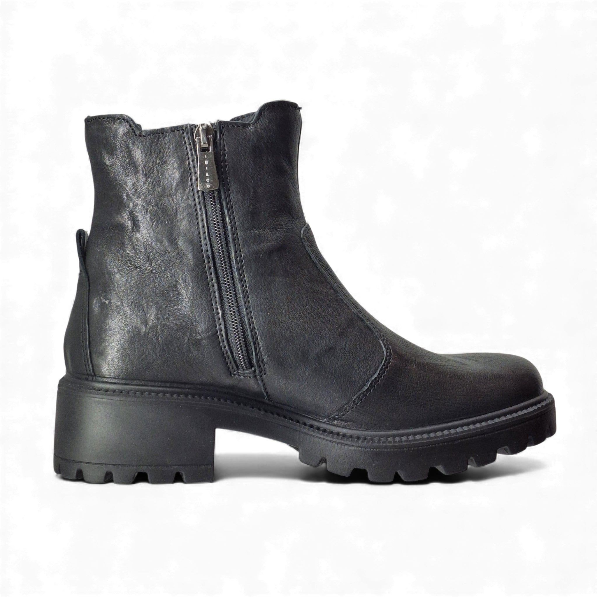 Igi&Co Stivaletti senza stringhe da Donna – Nero