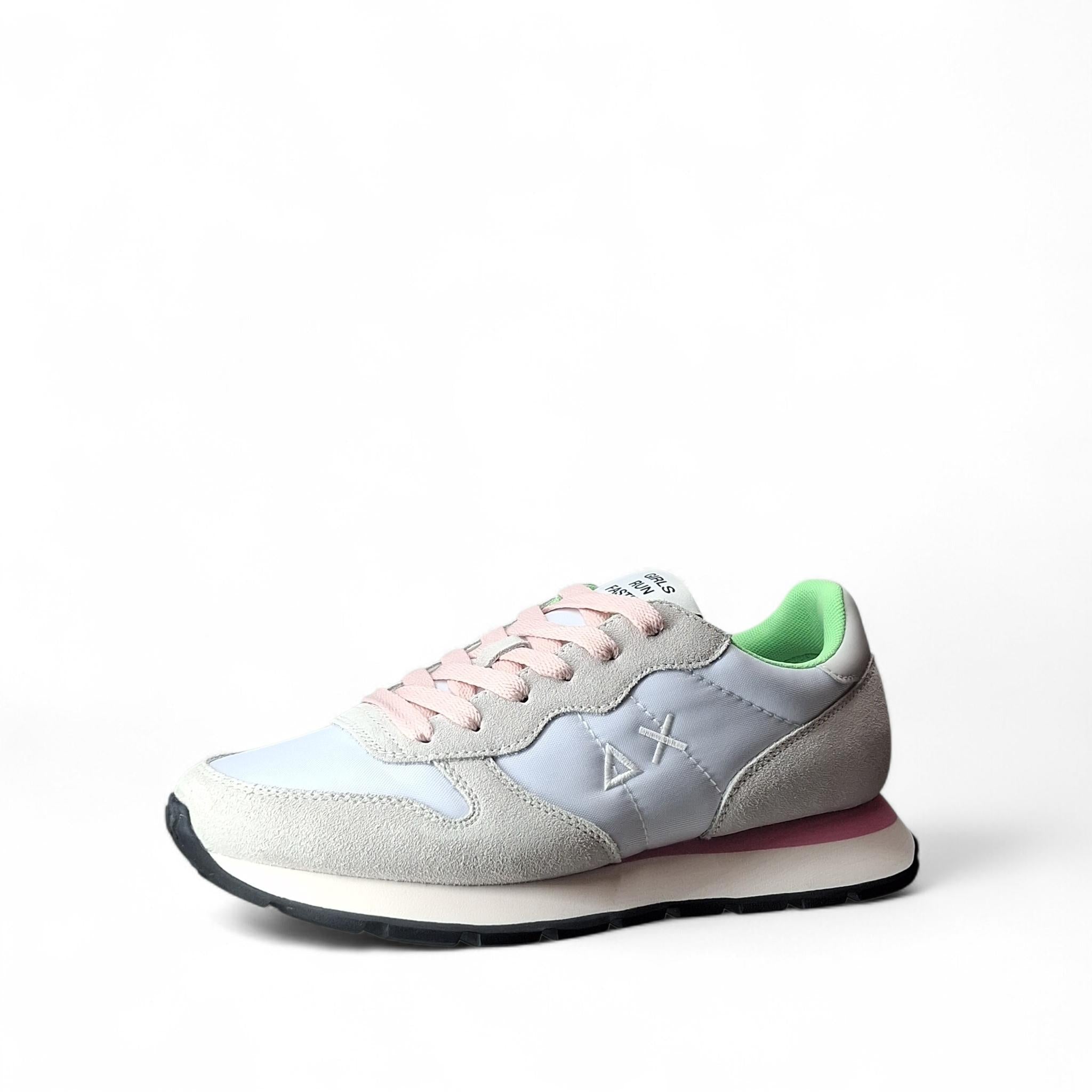 Sun68 Ally Solid Sneakers Basse da Donna – Bianco - BZ36201 BIANCO