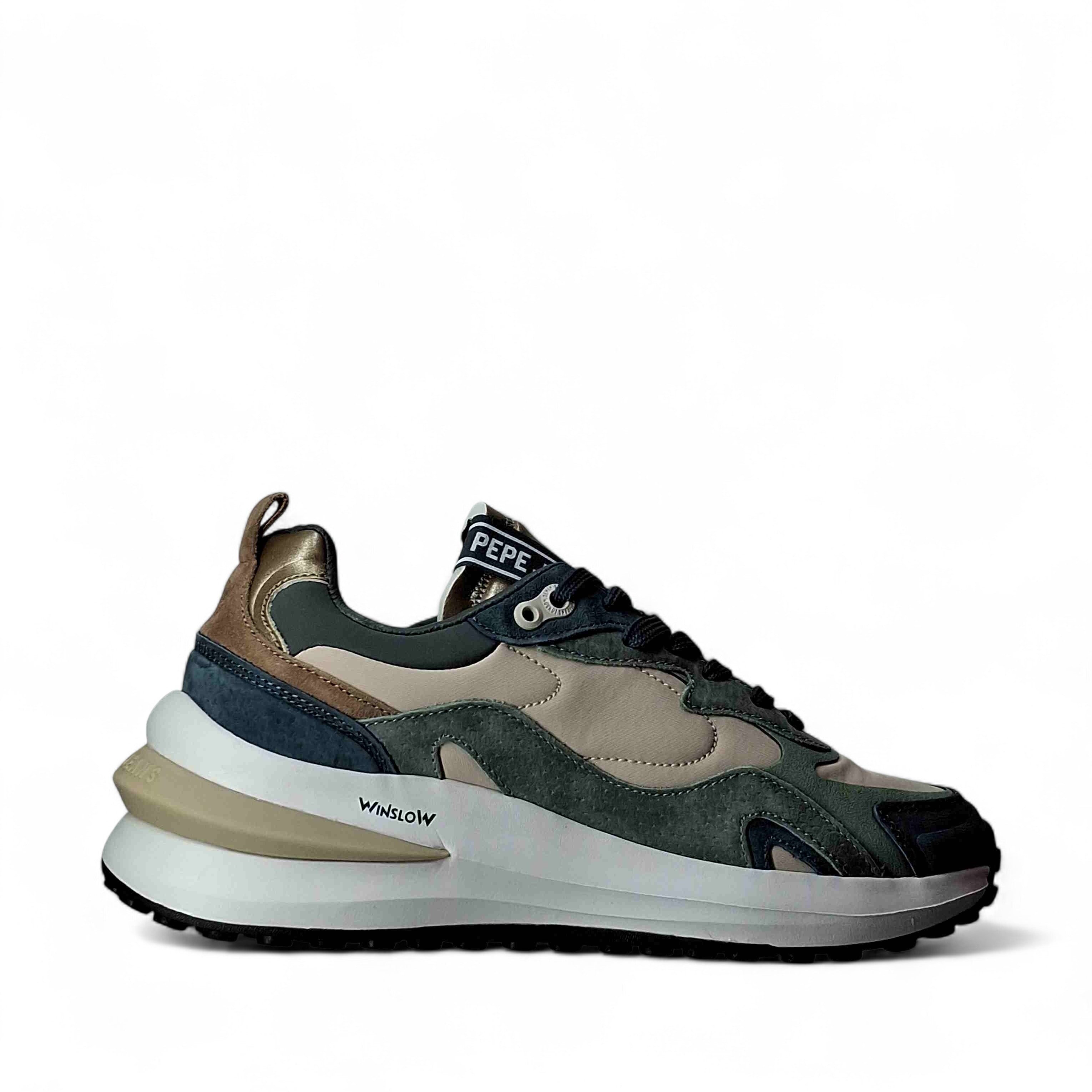 Pepe Jeans Sneakers Basse Hydrogreen da Donna – ND