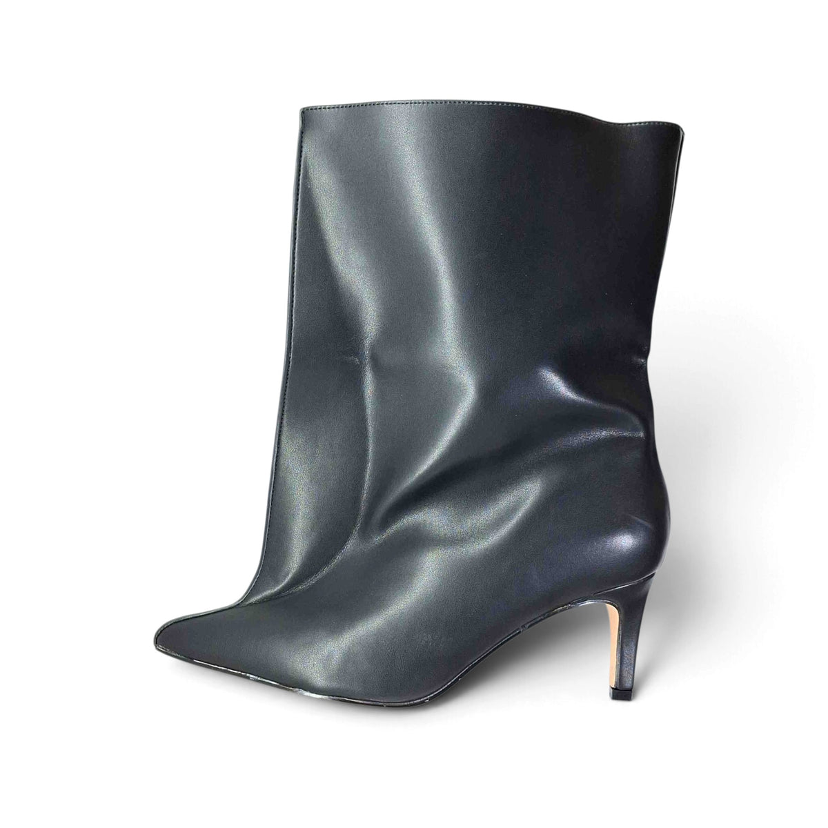 Soleil Sl-21 stivale risvolto Stivali con tacco da Donna – SL-21
