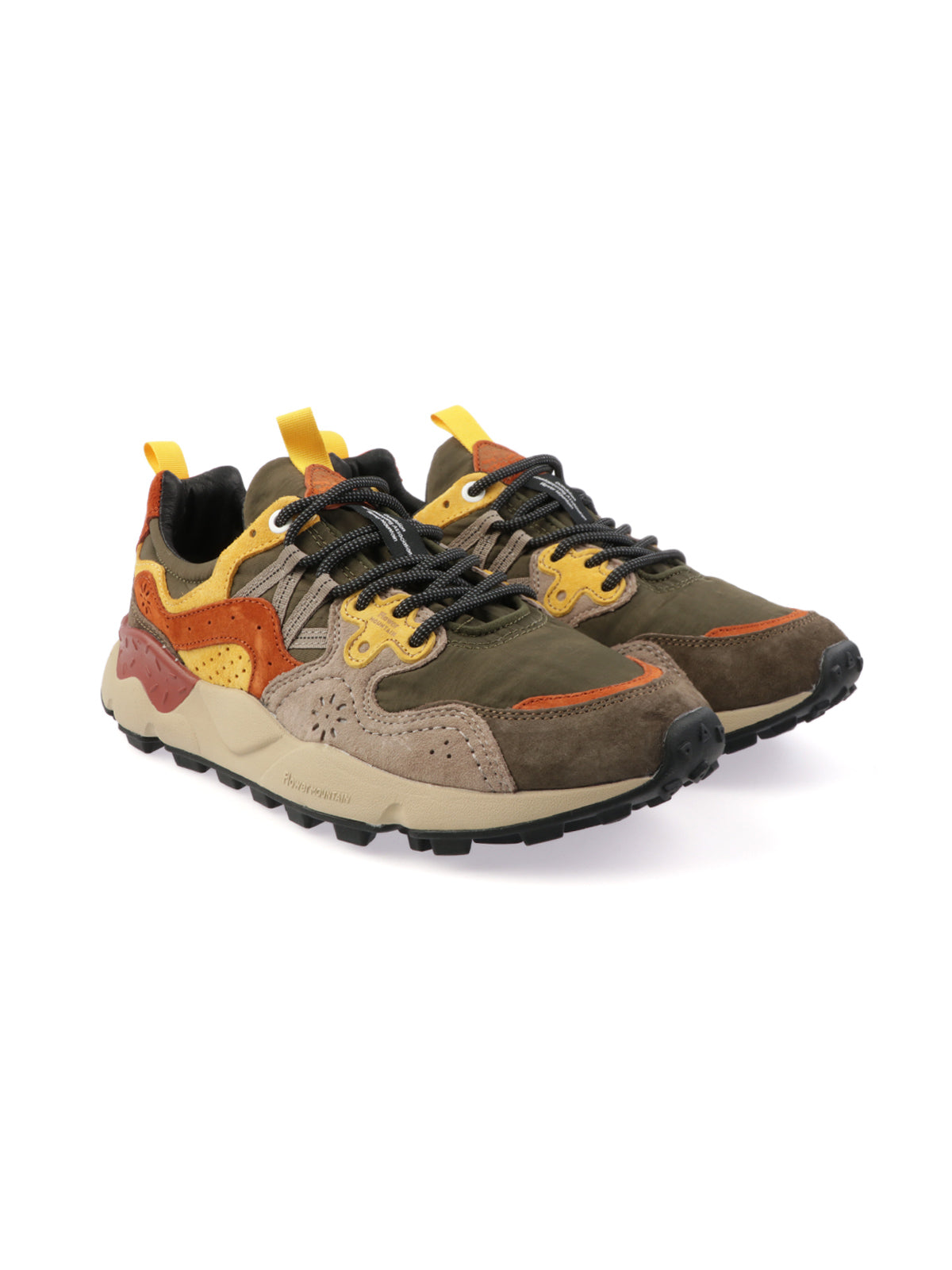 Flower Mountain Sneakers Basse Yamano da Uomo – Grigio