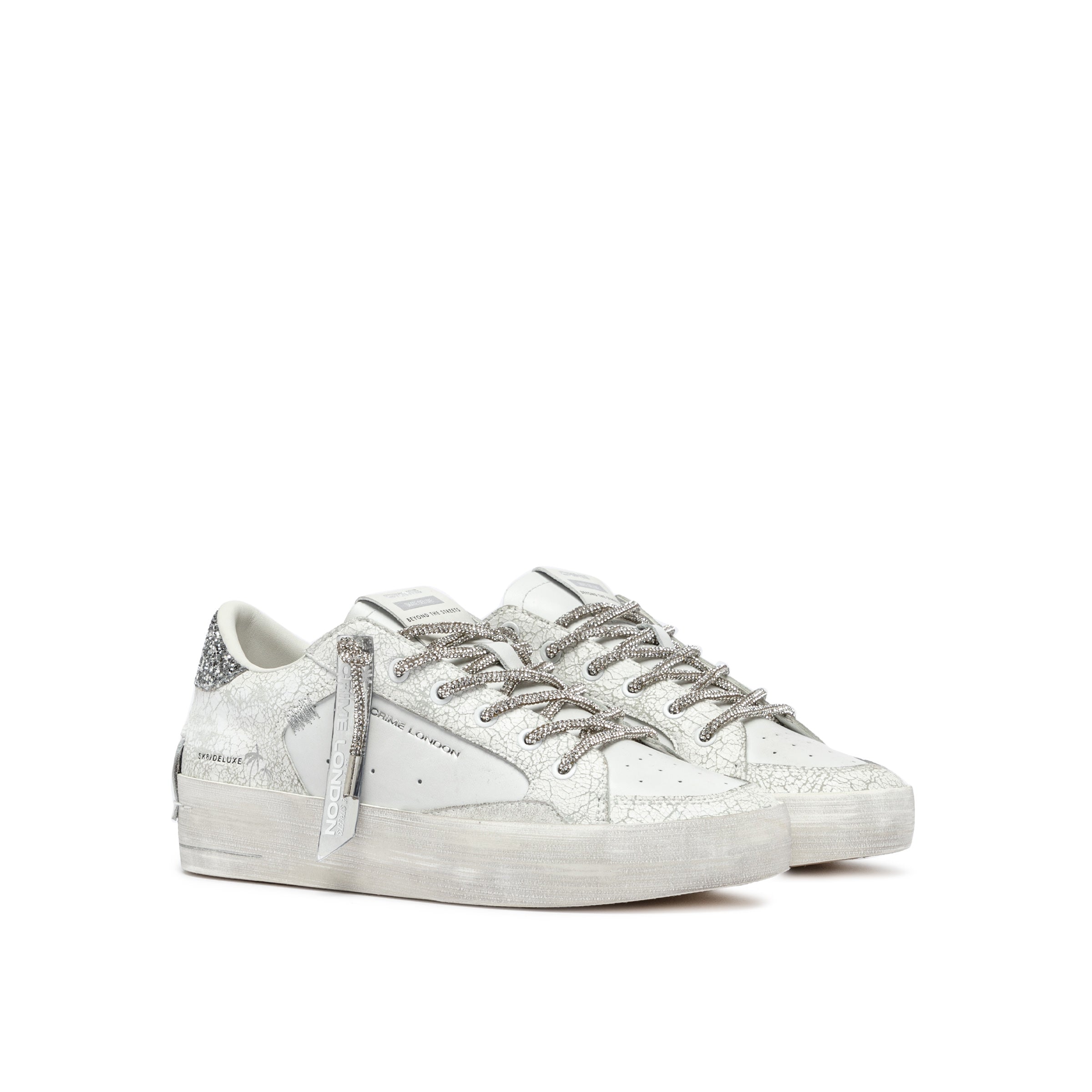 Crime London Sneakers Basse da Donna – Bianco