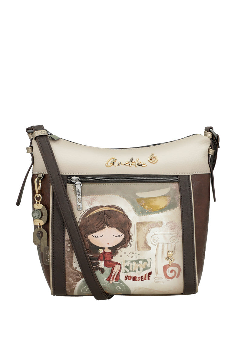Anekke Bolso Bandolera . da Donna – Marrone - 42703-007