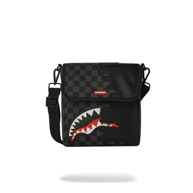 Sprayground Unfinished shark messenger sl Shopping strutturate da Unisex – 910B7483NSZ