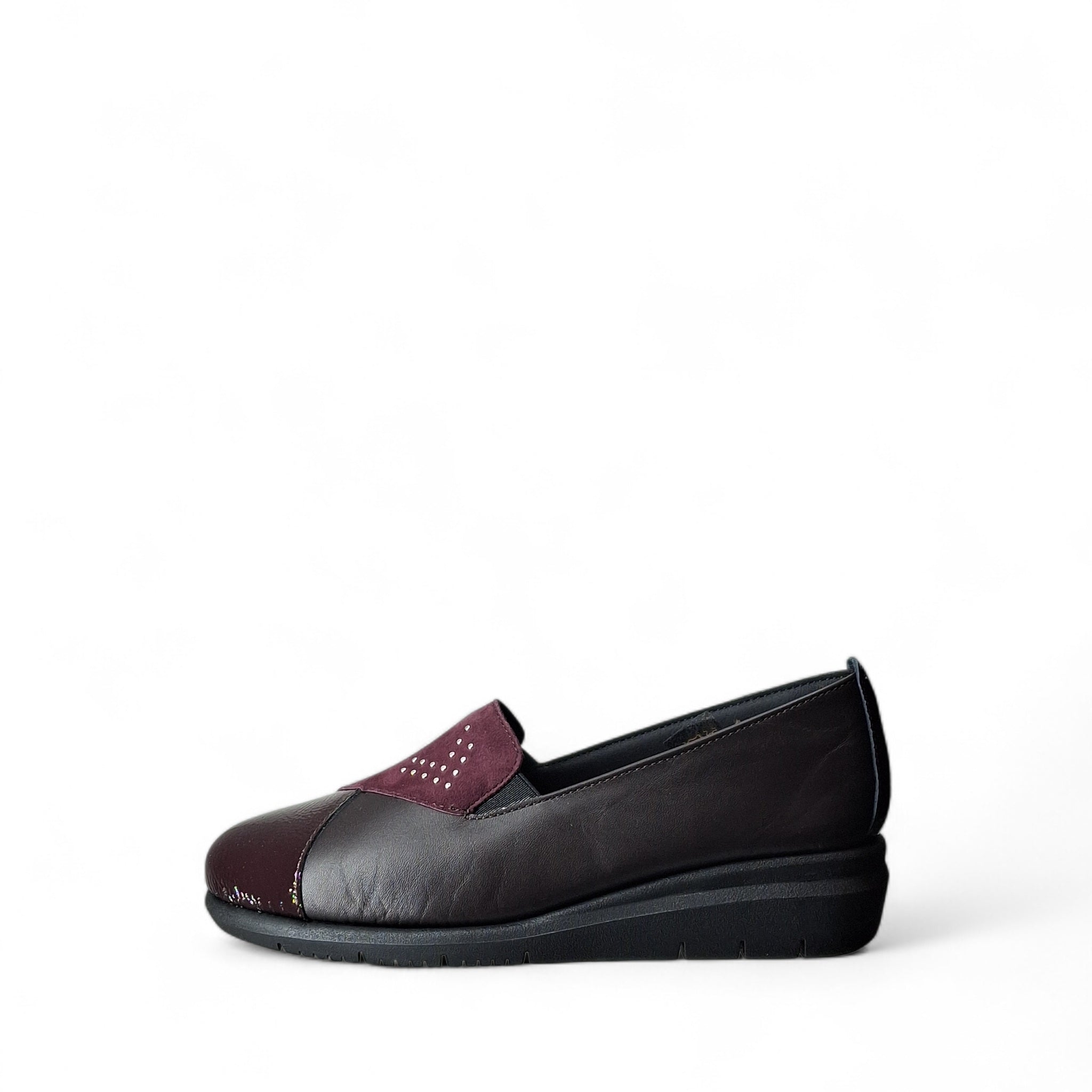 Grunland Scarpe Basse Senza Stringhe Sc da Donna – Bordeaux