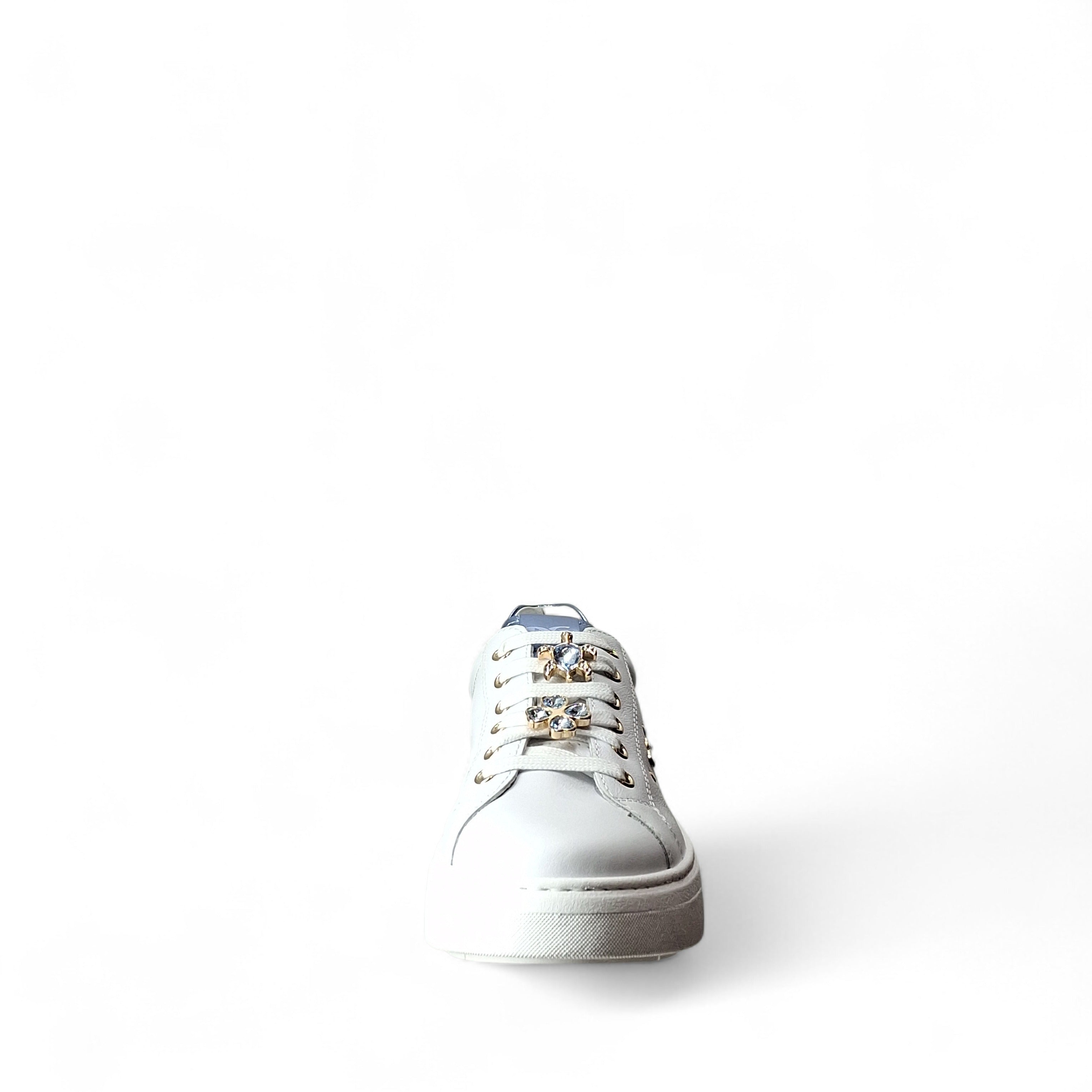 Nero Giardini Nelly Sneakers Basse da Donna – Bianco - E615270 D 707