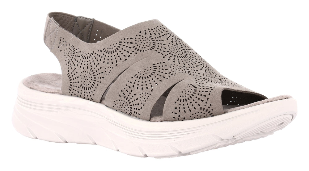 Grunland Sandali con Zeppa Sa da Donna – Beige